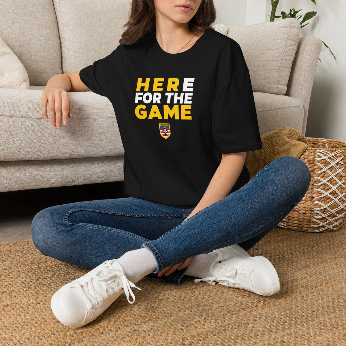 Here For The Game — Fan Game Day Unisex Tee
