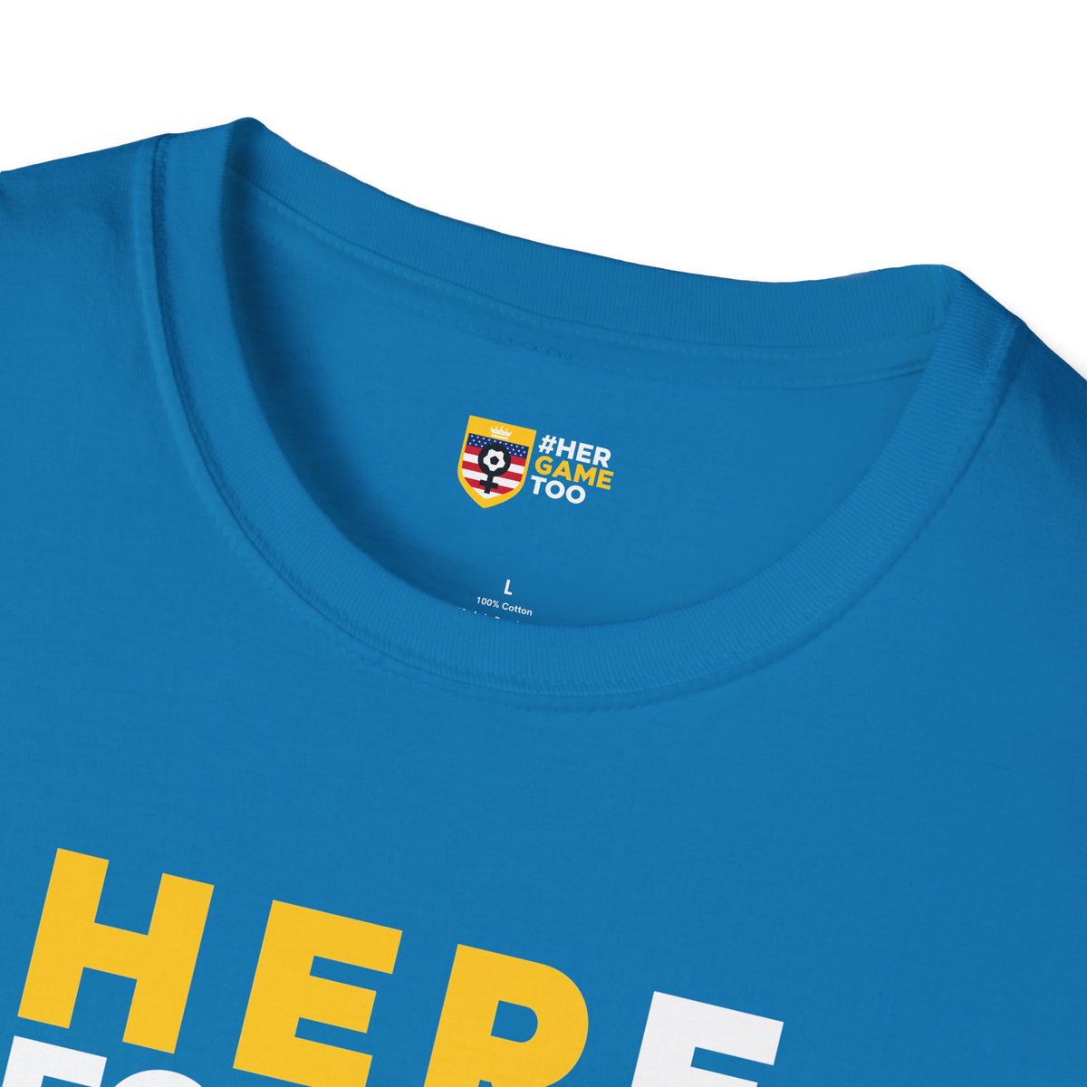 Here For The Game — Fan Game Day Unisex Tee