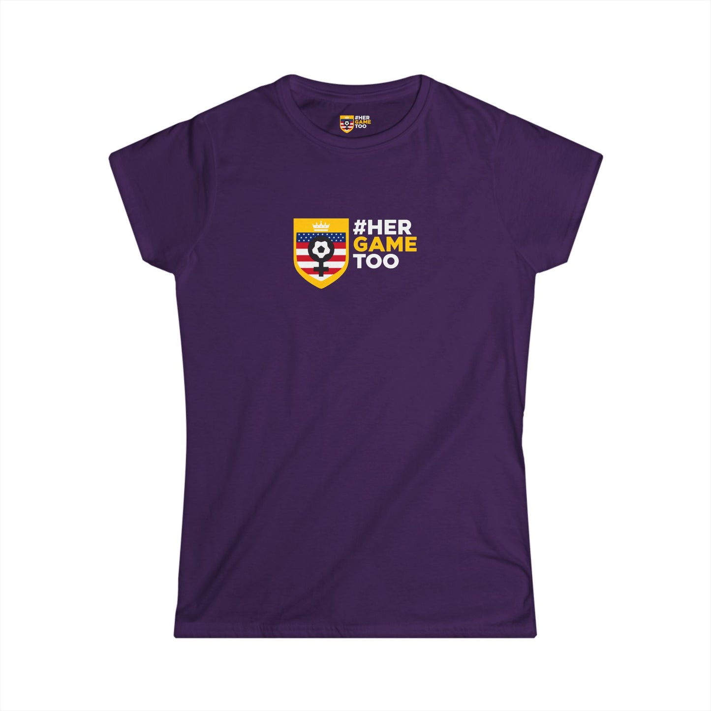 #HerGameTooUSA Empowerment Logo Women's Shirt