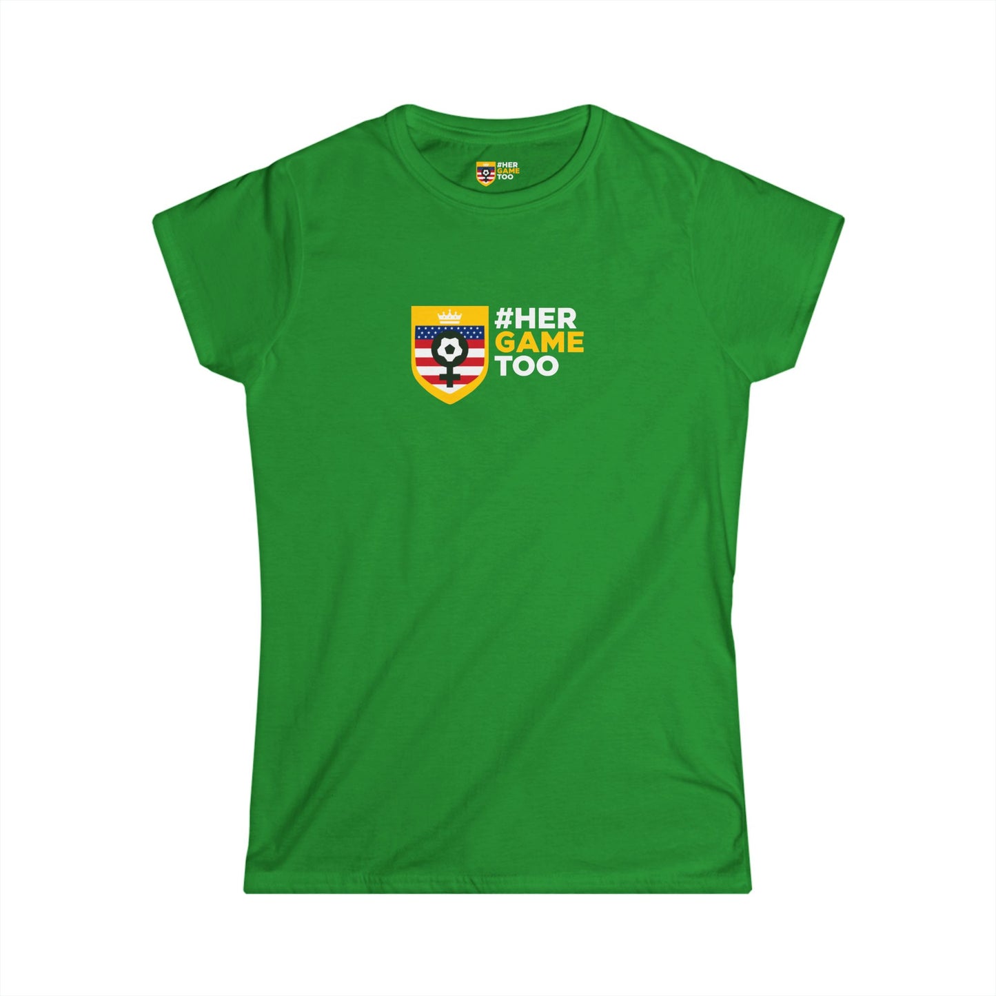 #HerGameTooUSA Empowerment Logo Women's Shirt
