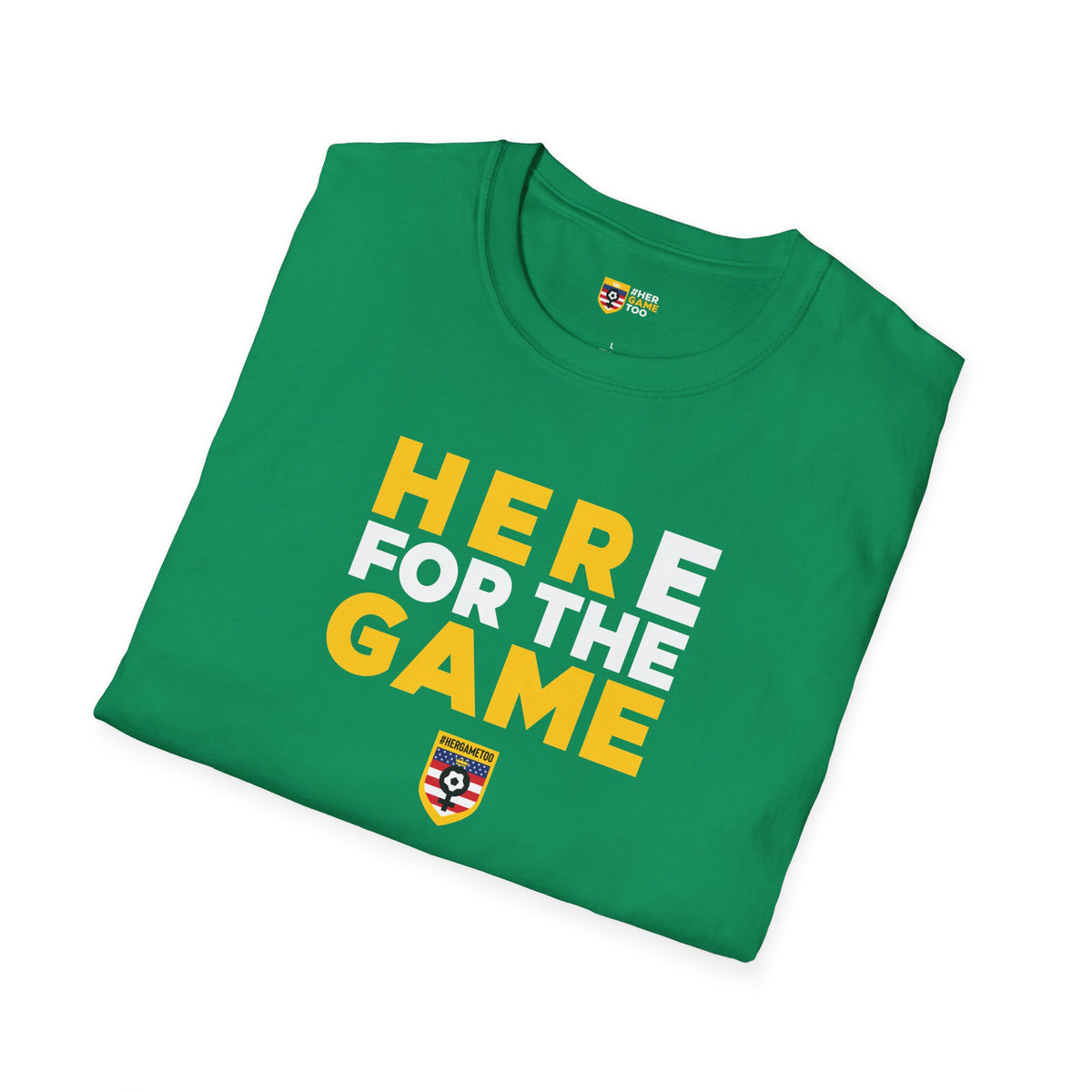 Here For The Game — Fan Game Day Unisex Tee