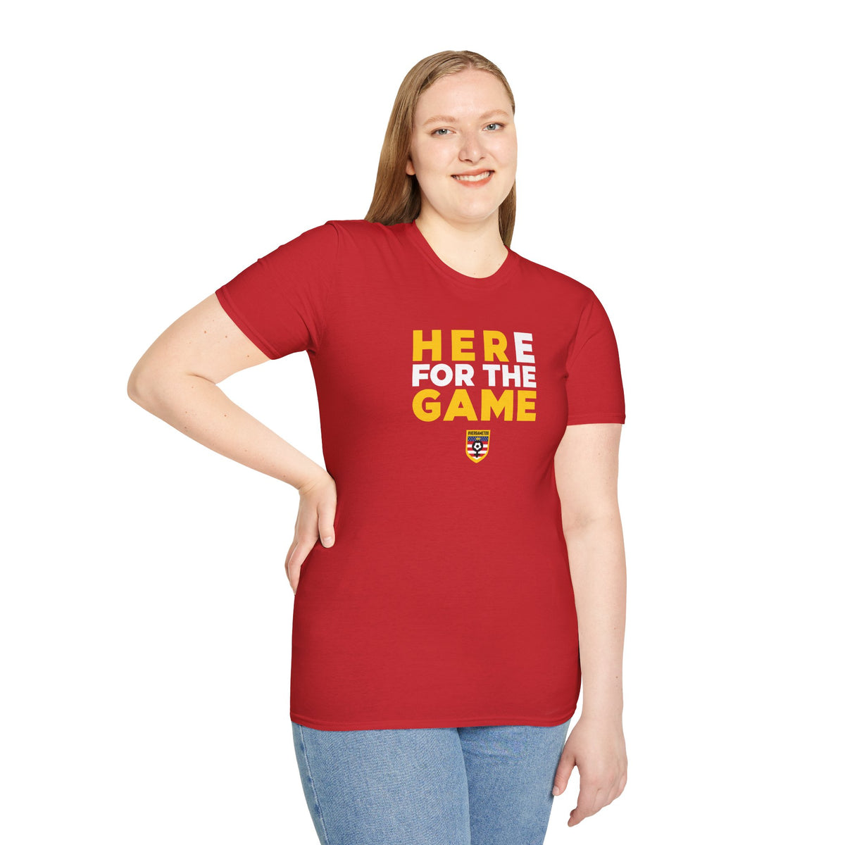 Here For The Game — Fan Game Day Unisex Tee
