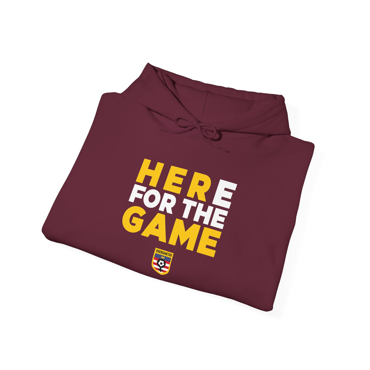 Here For The Game T-Shirt — Fan Game Day Hoodie