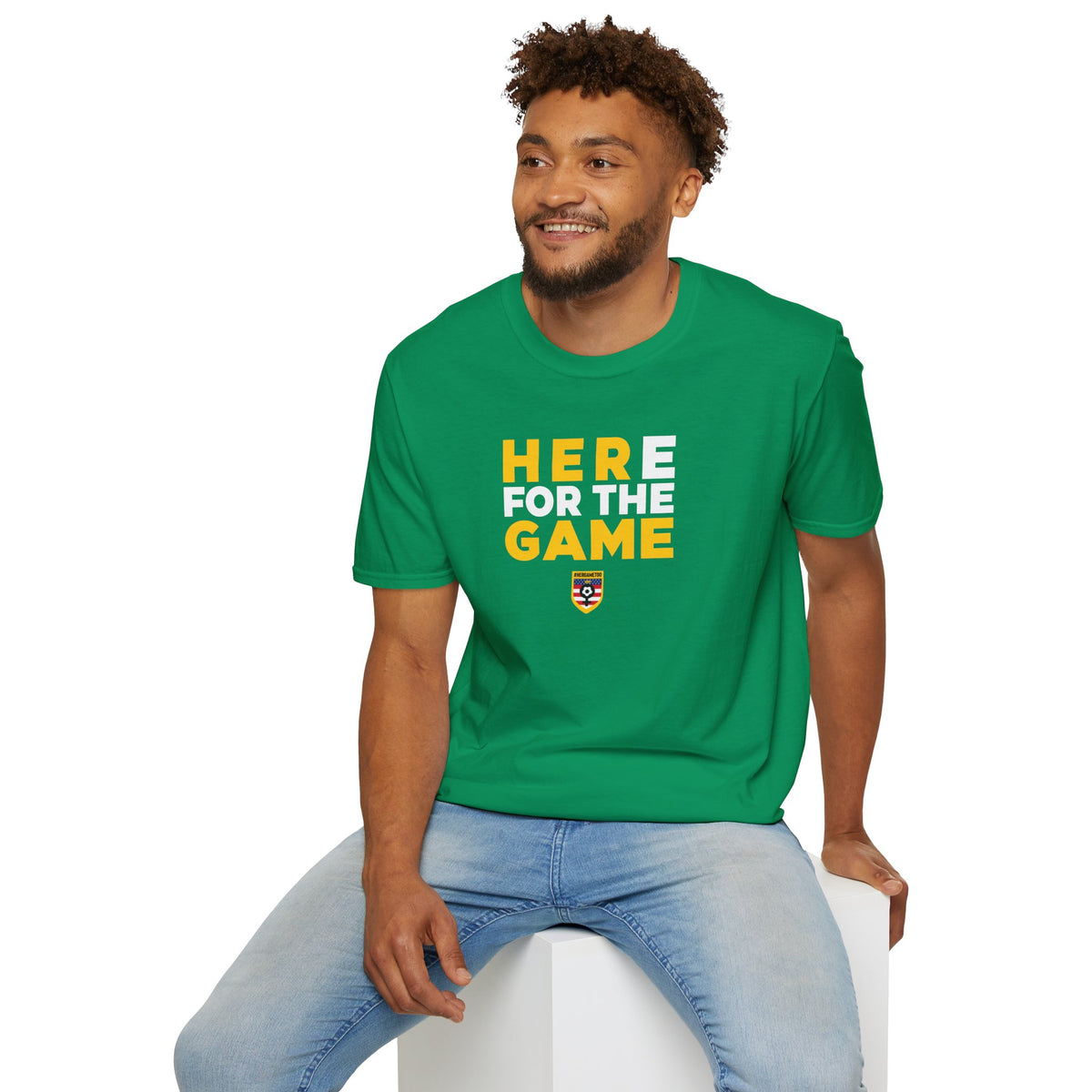 Here For The Game — Fan Game Day Unisex Tee