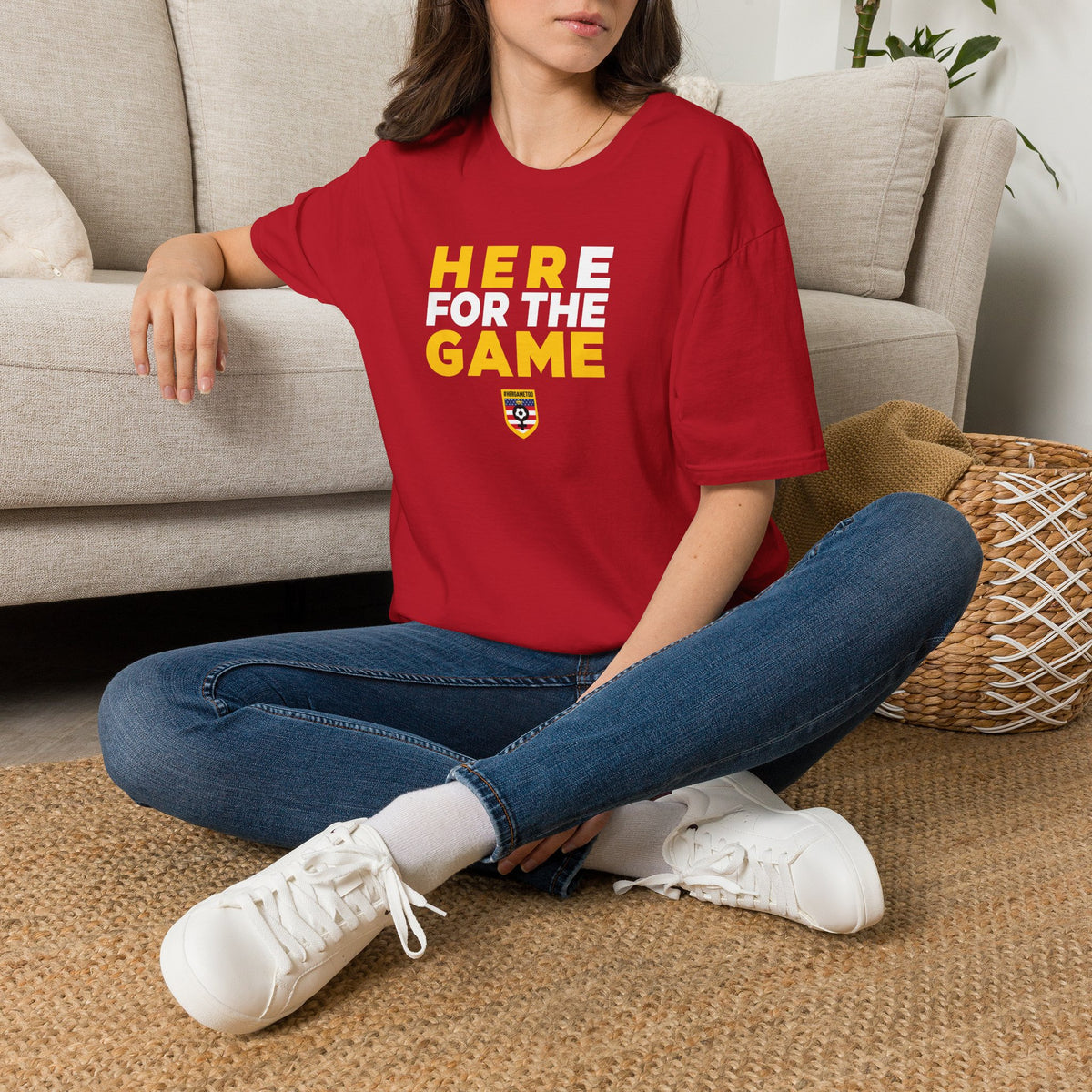 Here For The Game — Fan Game Day Unisex Tee