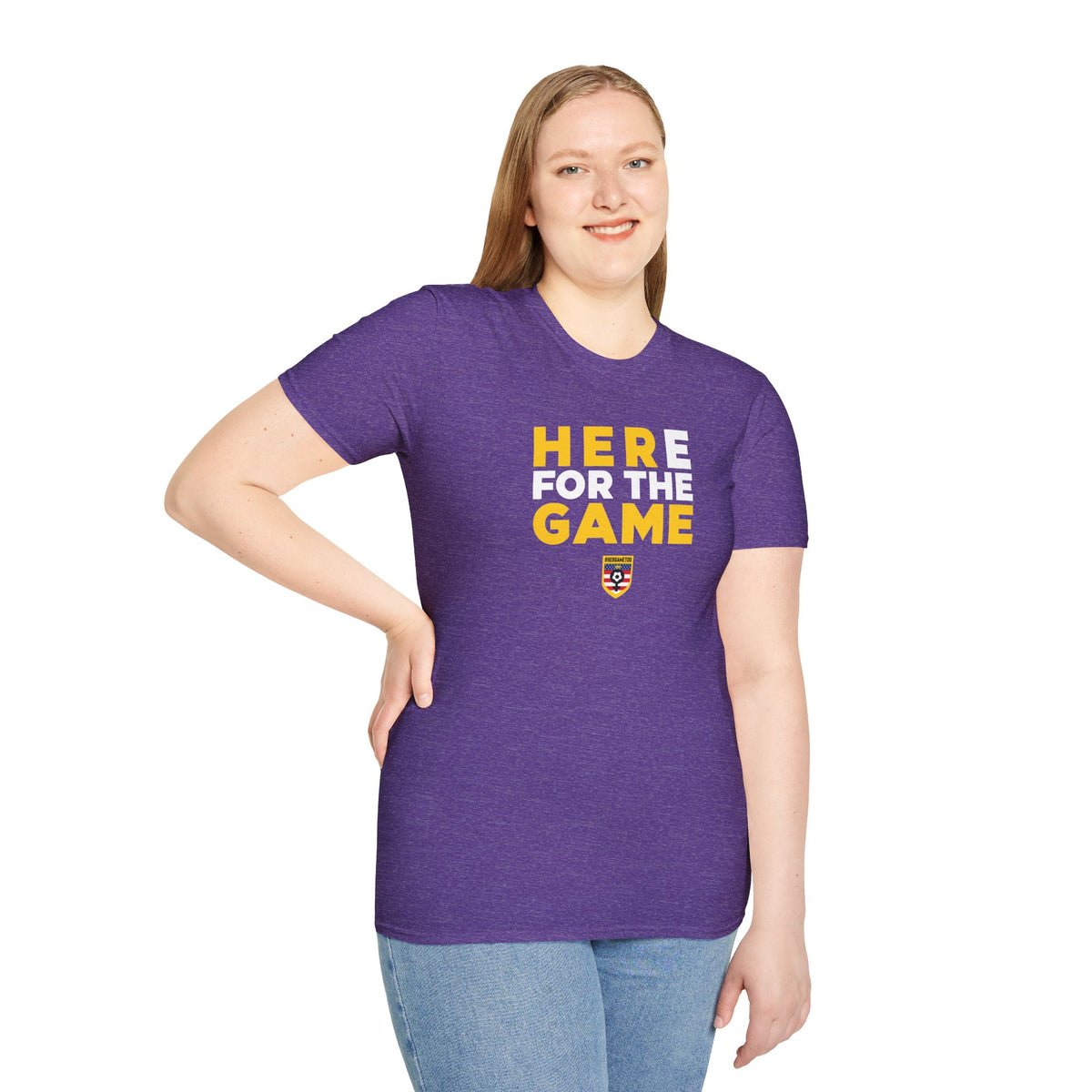 Here For The Game — Fan Game Day Unisex Tee