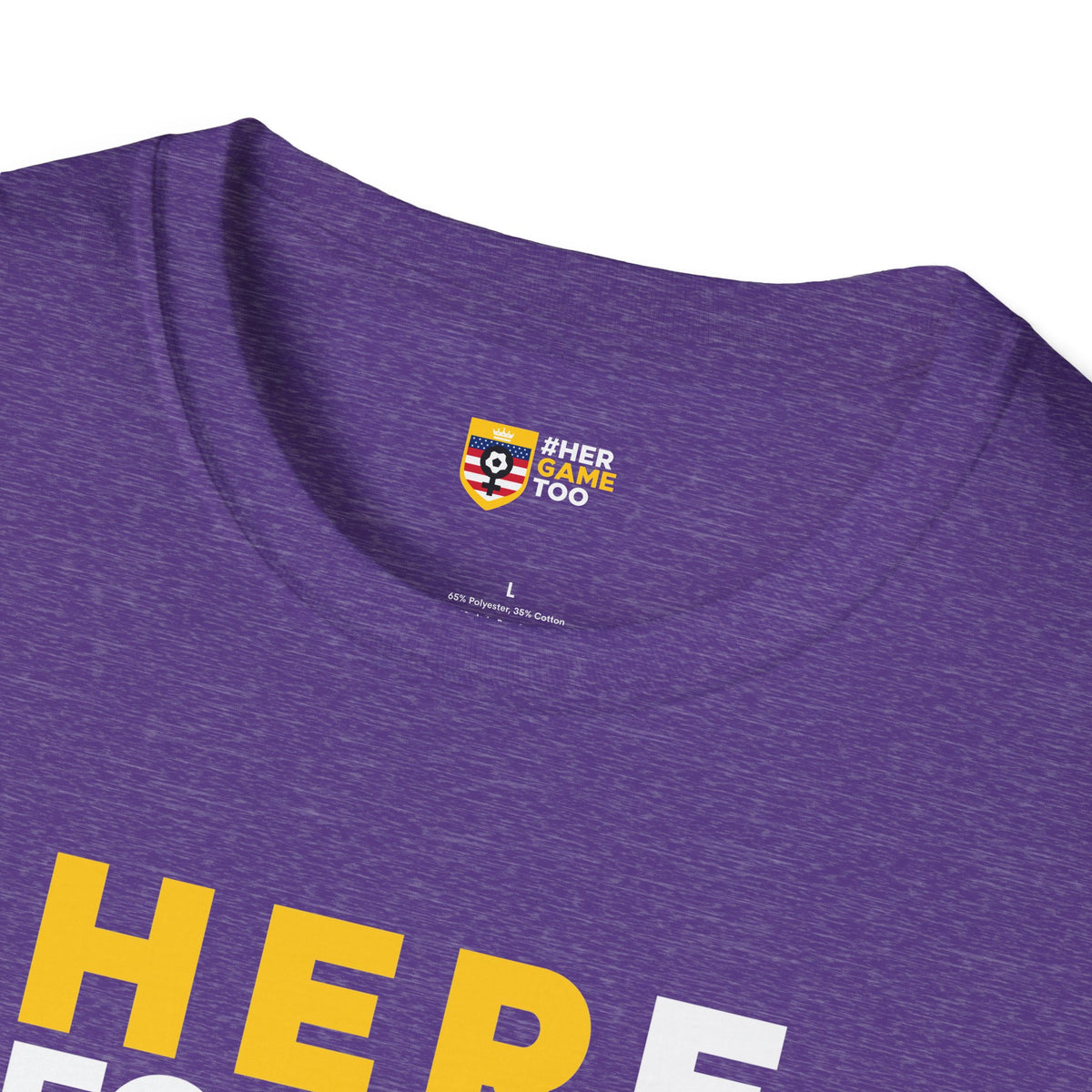 Here For The Game — Fan Game Day Unisex Tee