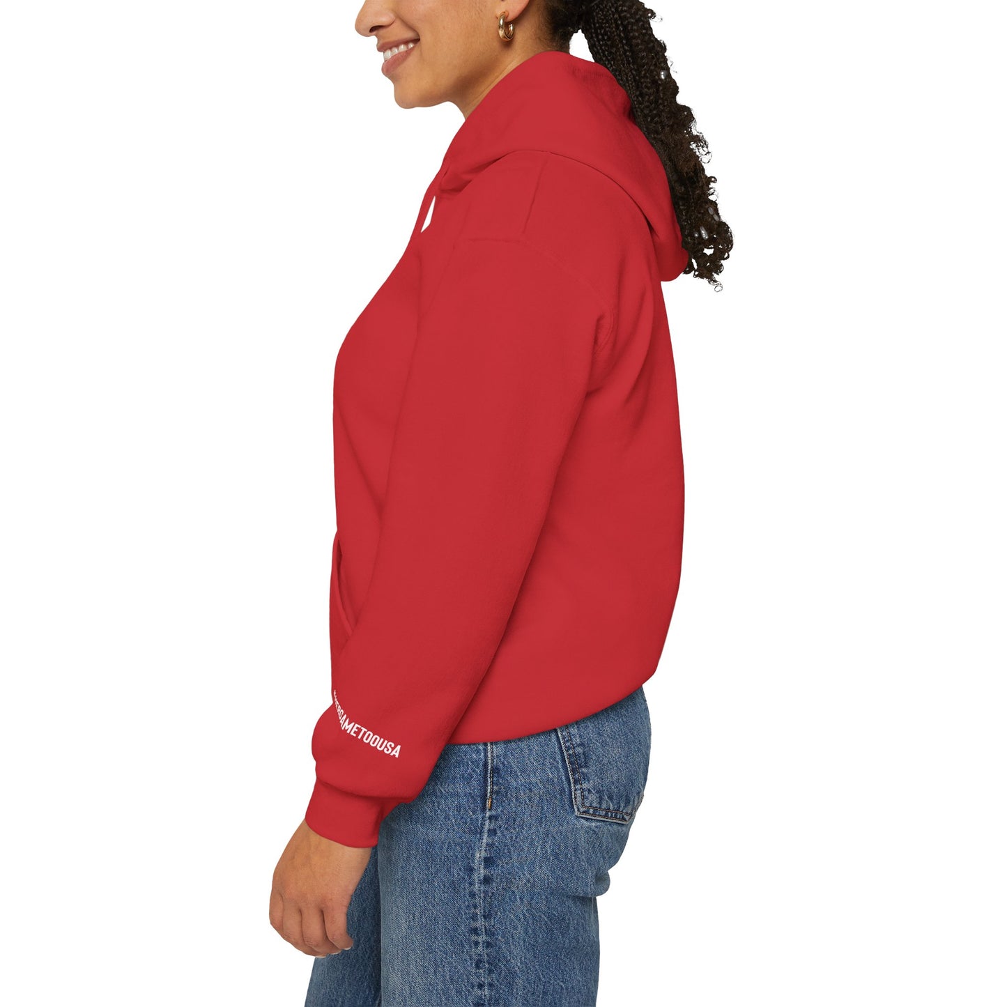 Here For The Game "Her Game Too" Hoodie - USA Sports Fan Sweatshirt