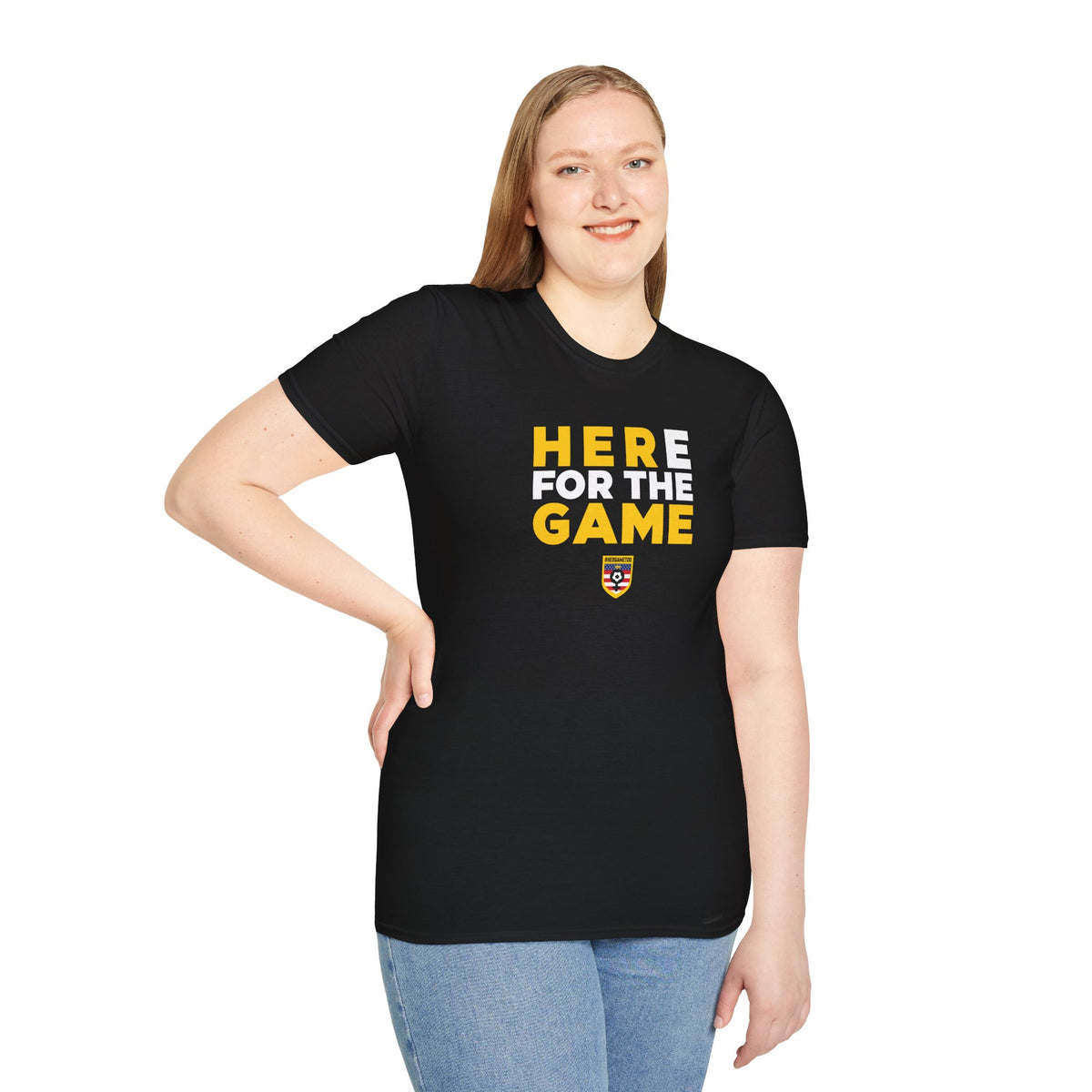 Here For The Game — Fan Game Day Unisex Tee