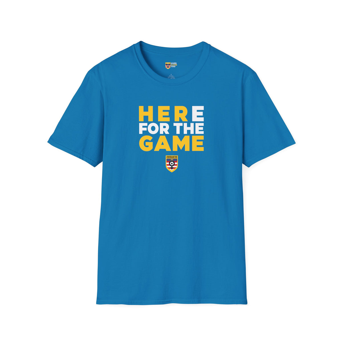 Here For The Game — Fan Game Day Unisex Tee