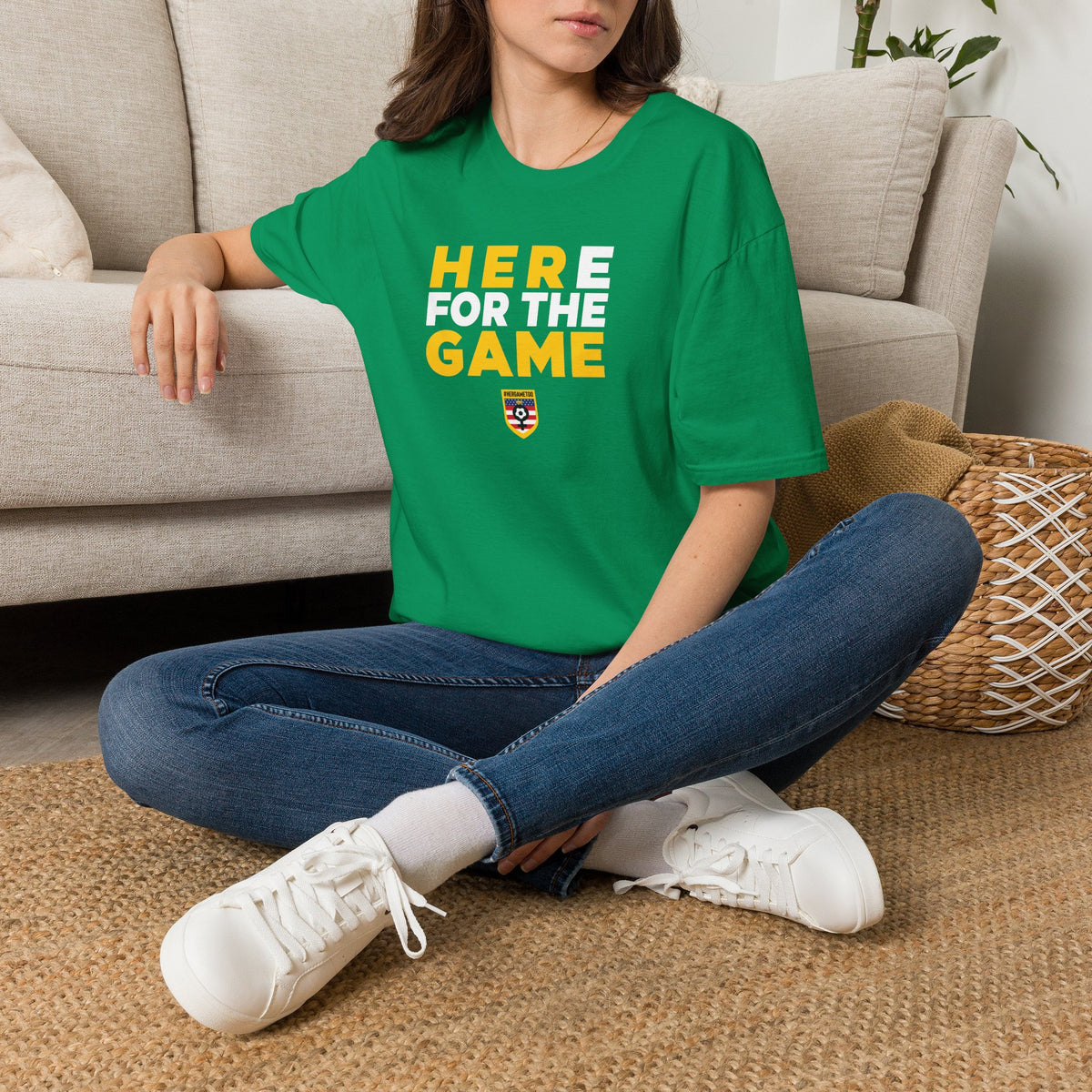 Here For The Game — Fan Game Day Unisex Tee