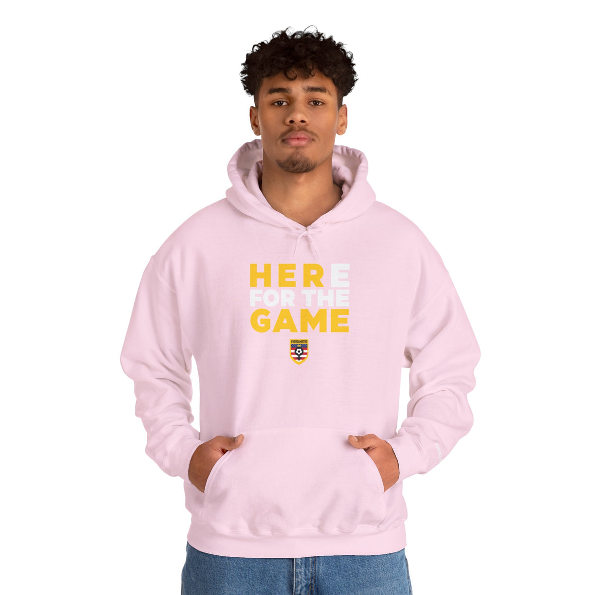 Here For The Game T-Shirt — Fan Game Day Hoodie