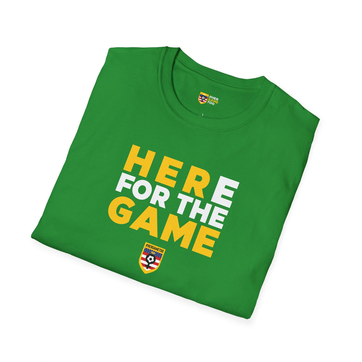 Here For The Game — Fan Game Day Unisex Tee