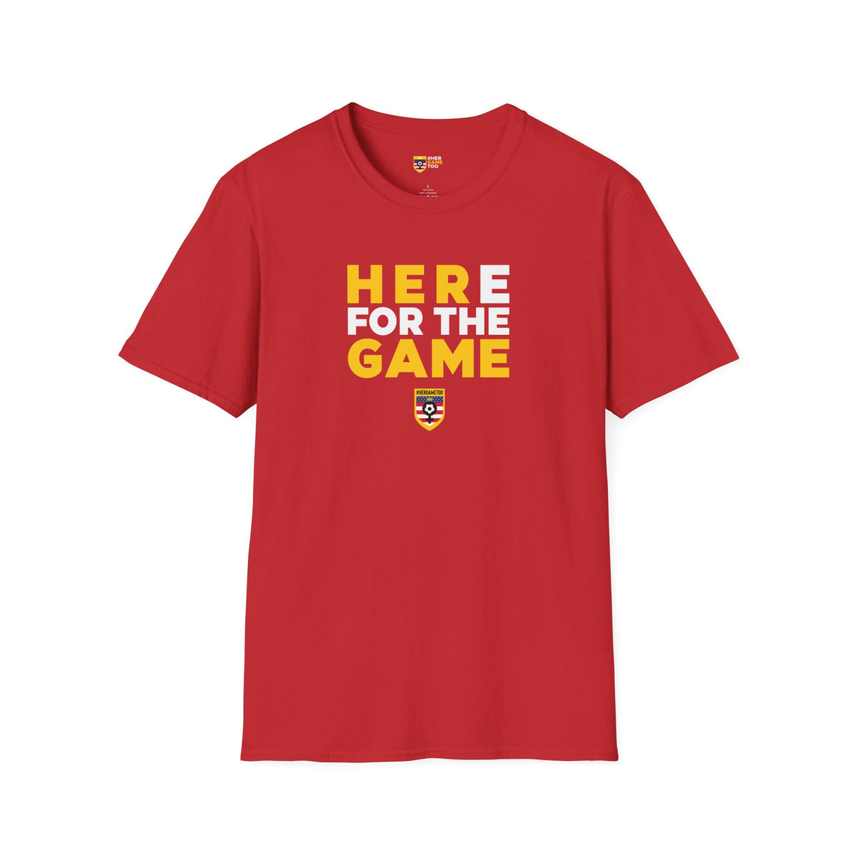 Here For The Game — Fan Game Day Unisex Tee