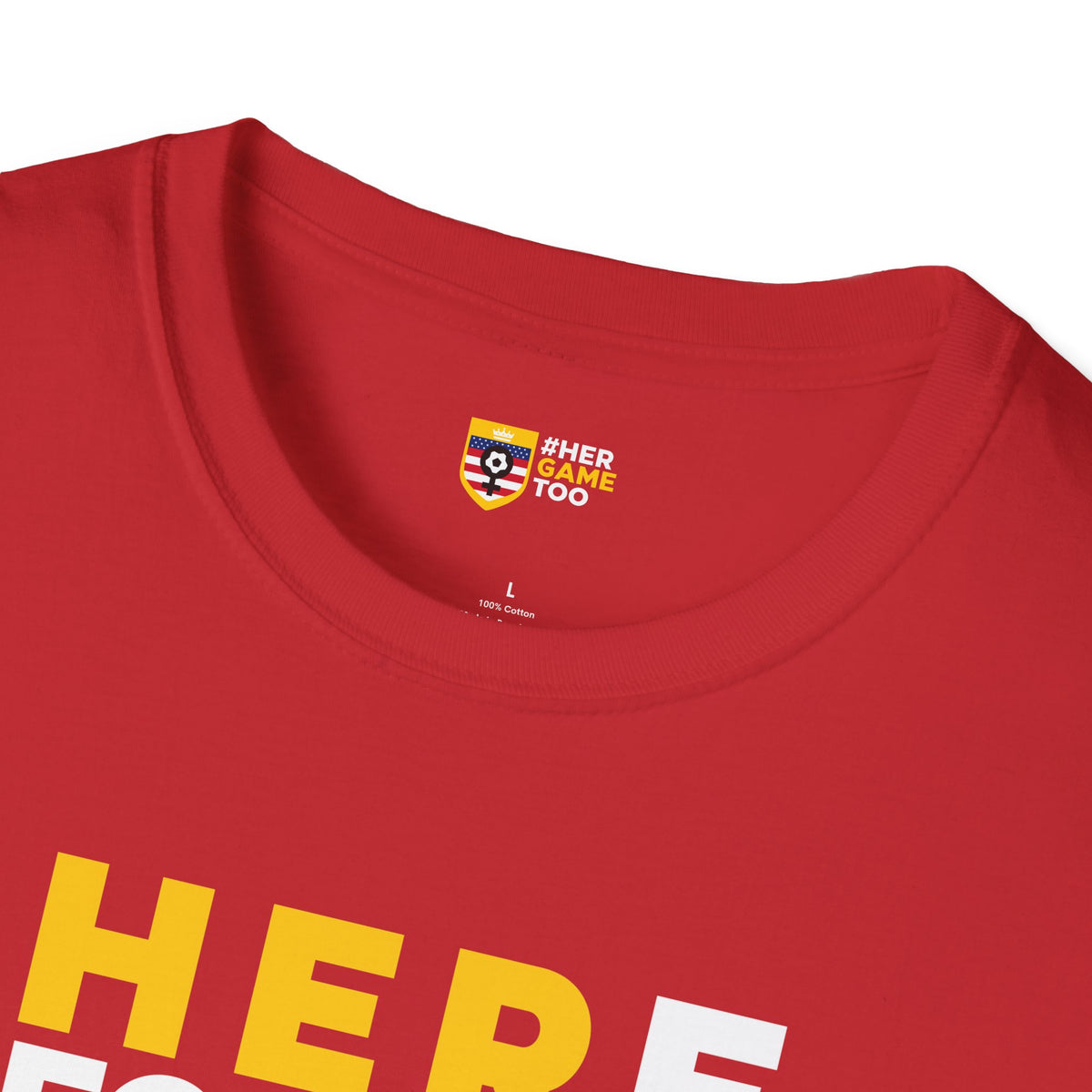Here For The Game — Fan Game Day Unisex Tee