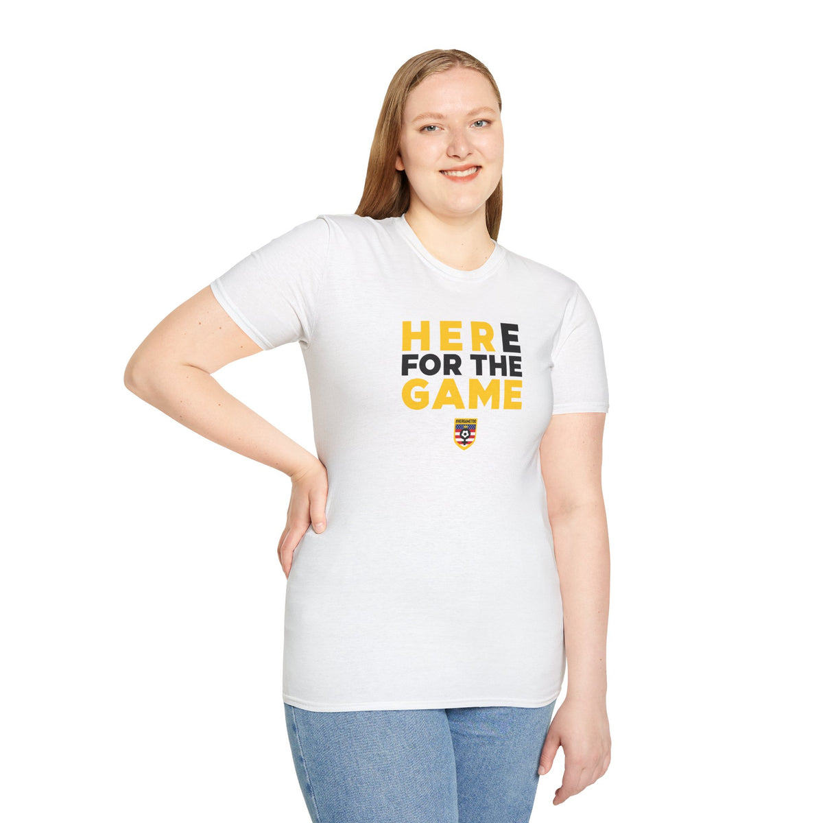 Here For The Game — Fan Game Day Unisex Tee