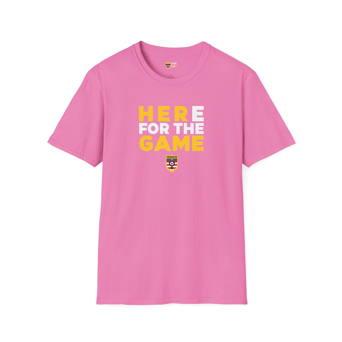 Here For The Game — Fan Game Day Unisex Tee