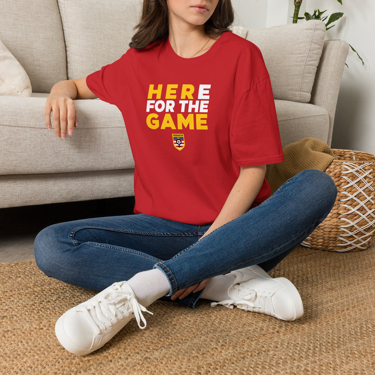 Here For The Game — Fan Game Day Unisex Tee