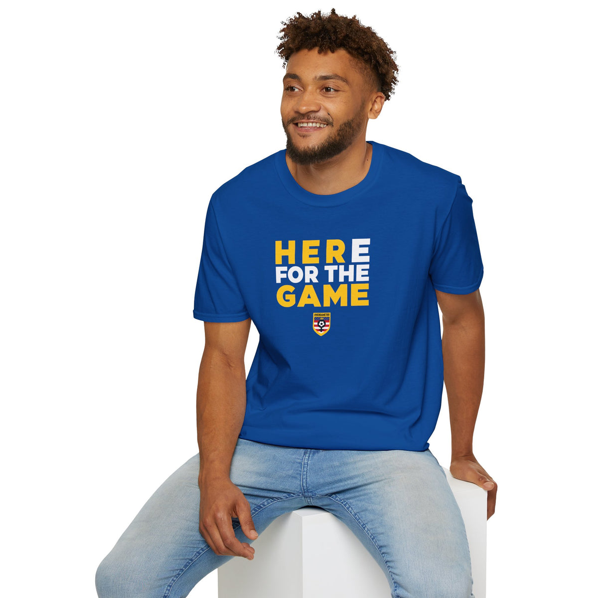 Here For The Game — Fan Game Day Unisex Tee