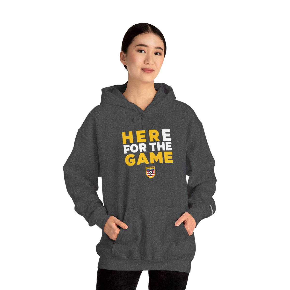 Here For The Game T-Shirt — Fan Game Day Hoodie