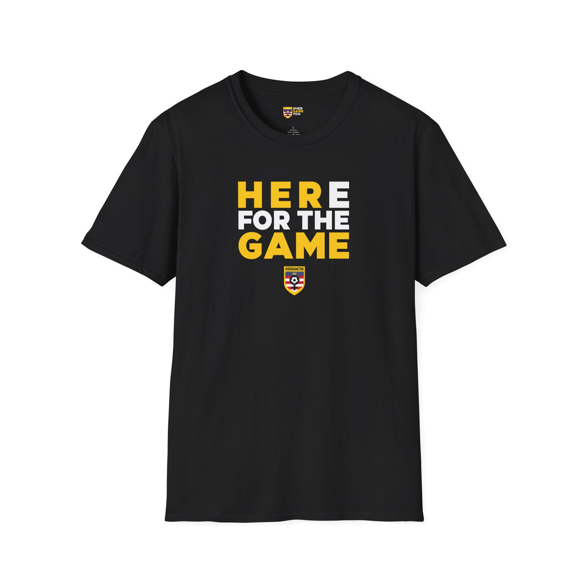 Here For The Game — Fan Game Day Unisex Tee