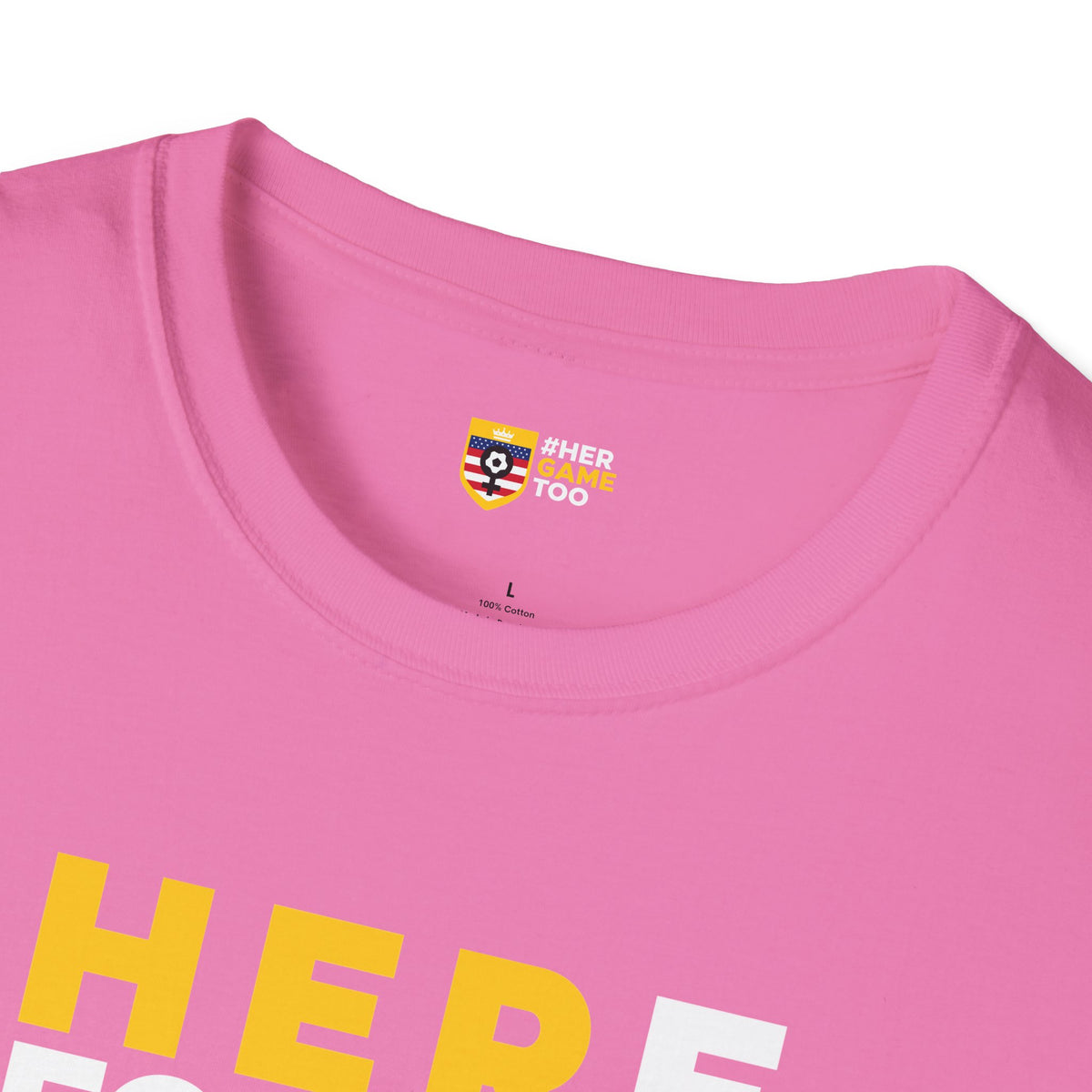 Here For The Game — Fan Game Day Unisex Tee