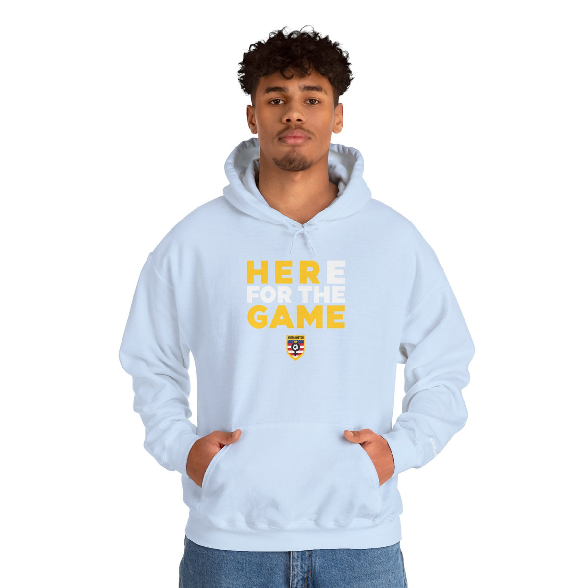 Here For The Game T-Shirt — Fan Game Day Hoodie
