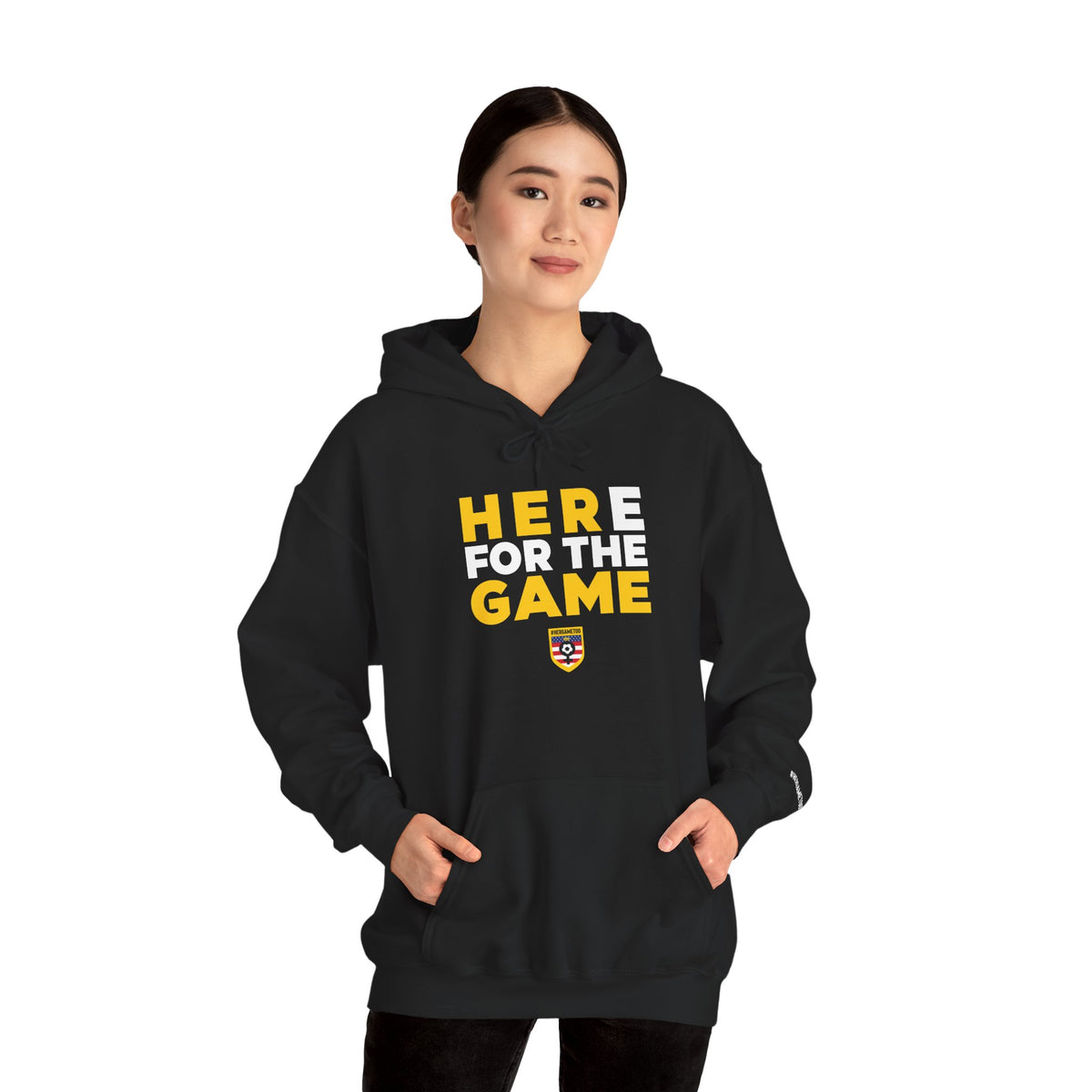 Here For The Game T-Shirt — Fan Game Day Hoodie