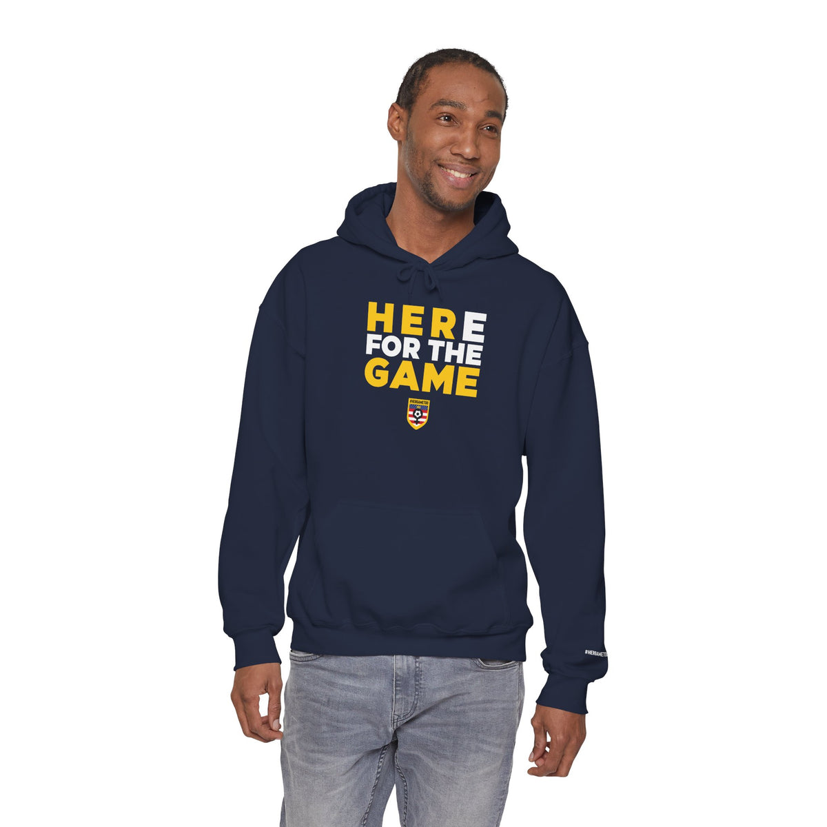 Here For The Game T-Shirt — Fan Game Day Hoodie