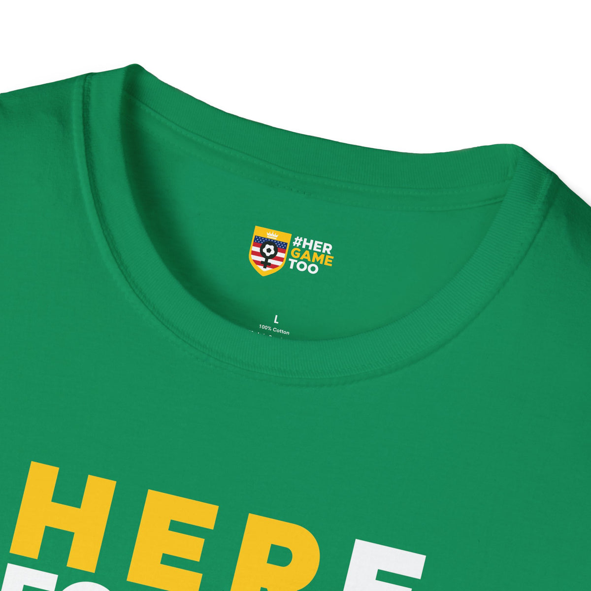 Here For The Game — Fan Game Day Unisex Tee
