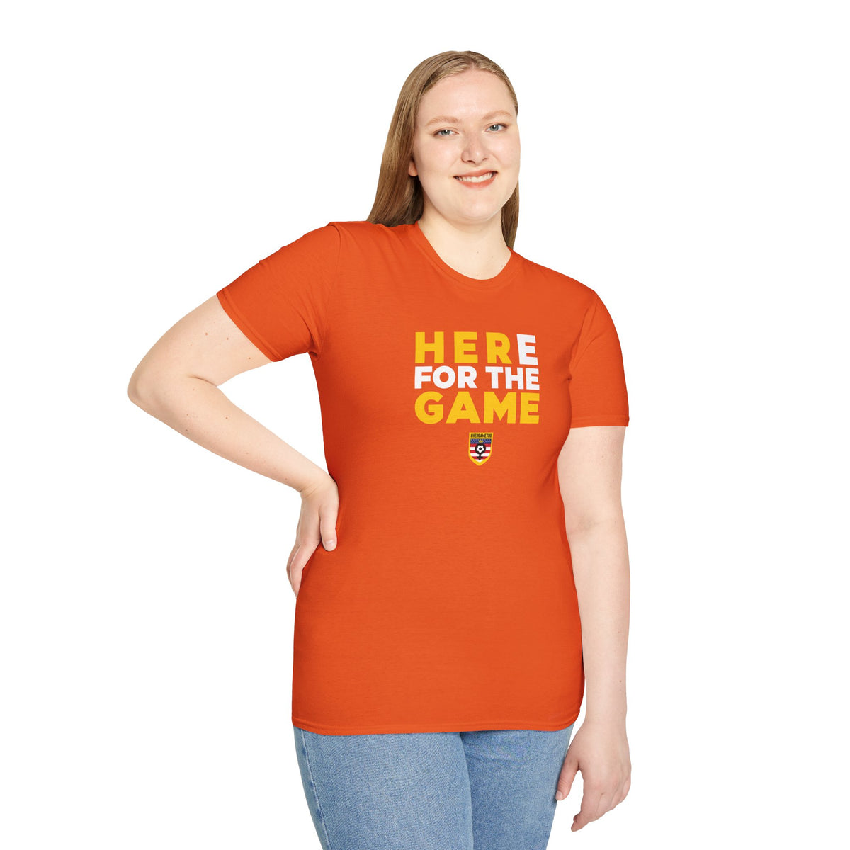 Here For The Game — Fan Game Day Unisex Tee