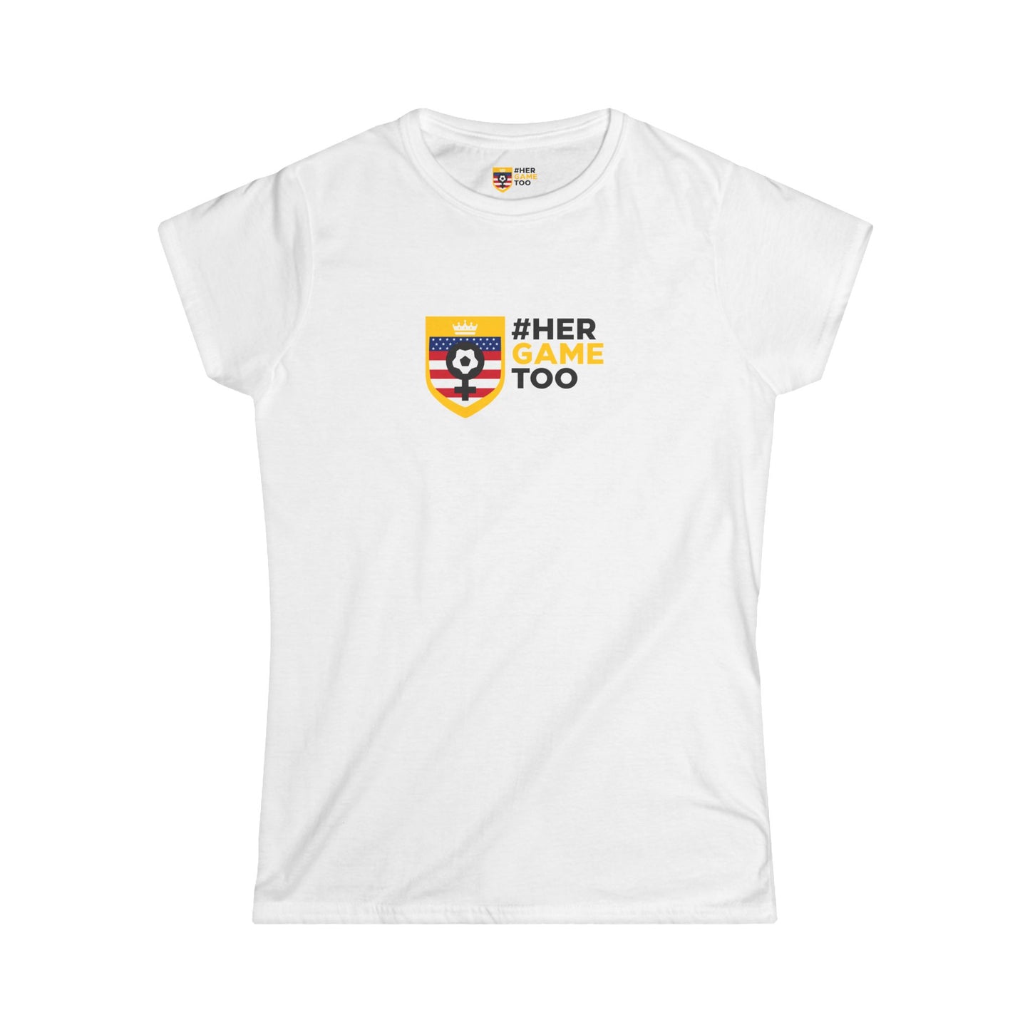 #HerGameTooUSA Empowerment Logo Women's Shirt
