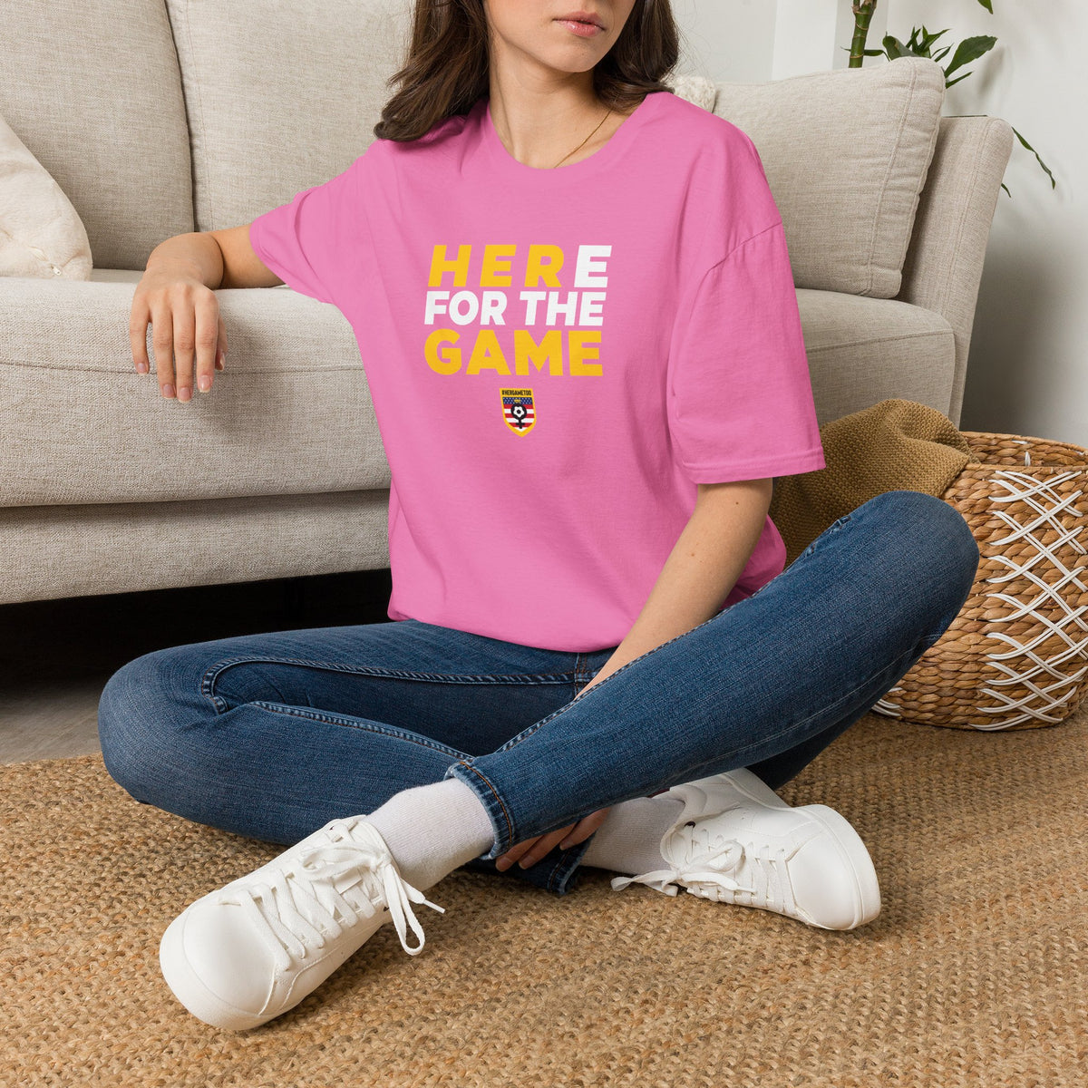 Here For The Game — Fan Game Day Unisex Tee