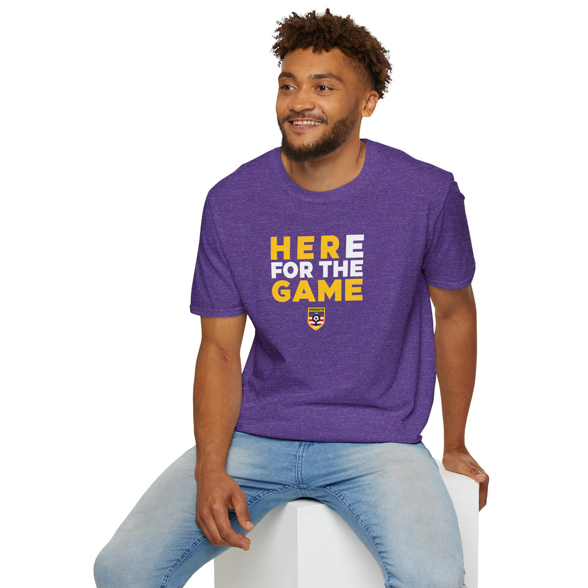 Here For The Game — Fan Game Day Unisex Tee