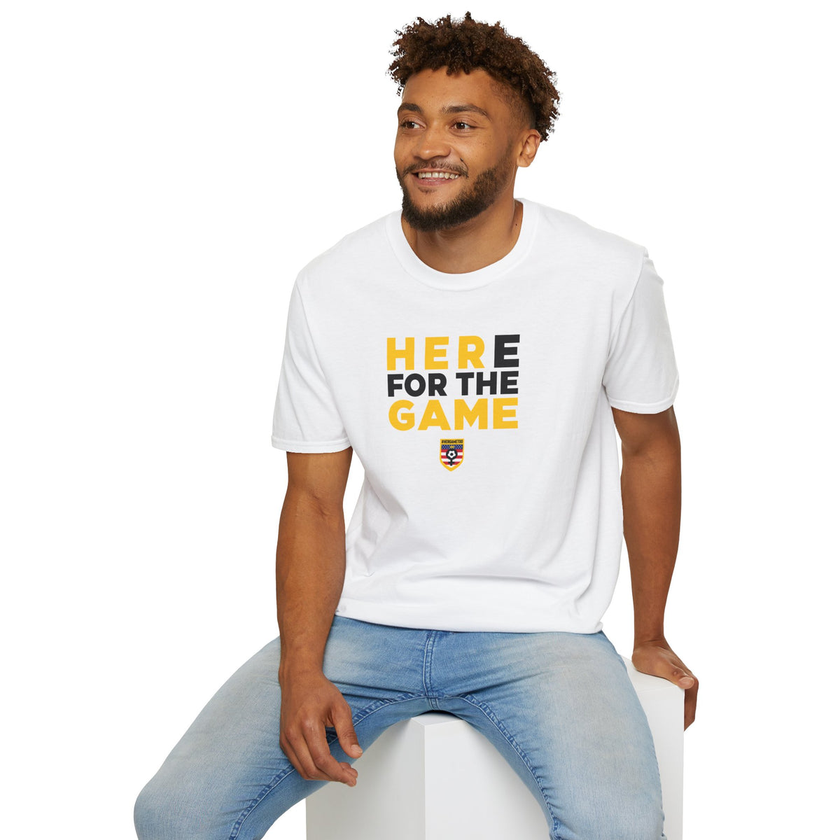Here For The Game — Fan Game Day Unisex Tee
