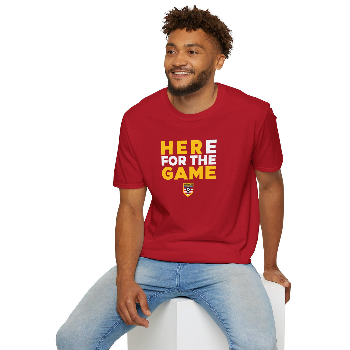 Here For The Game — Fan Game Day Unisex Tee