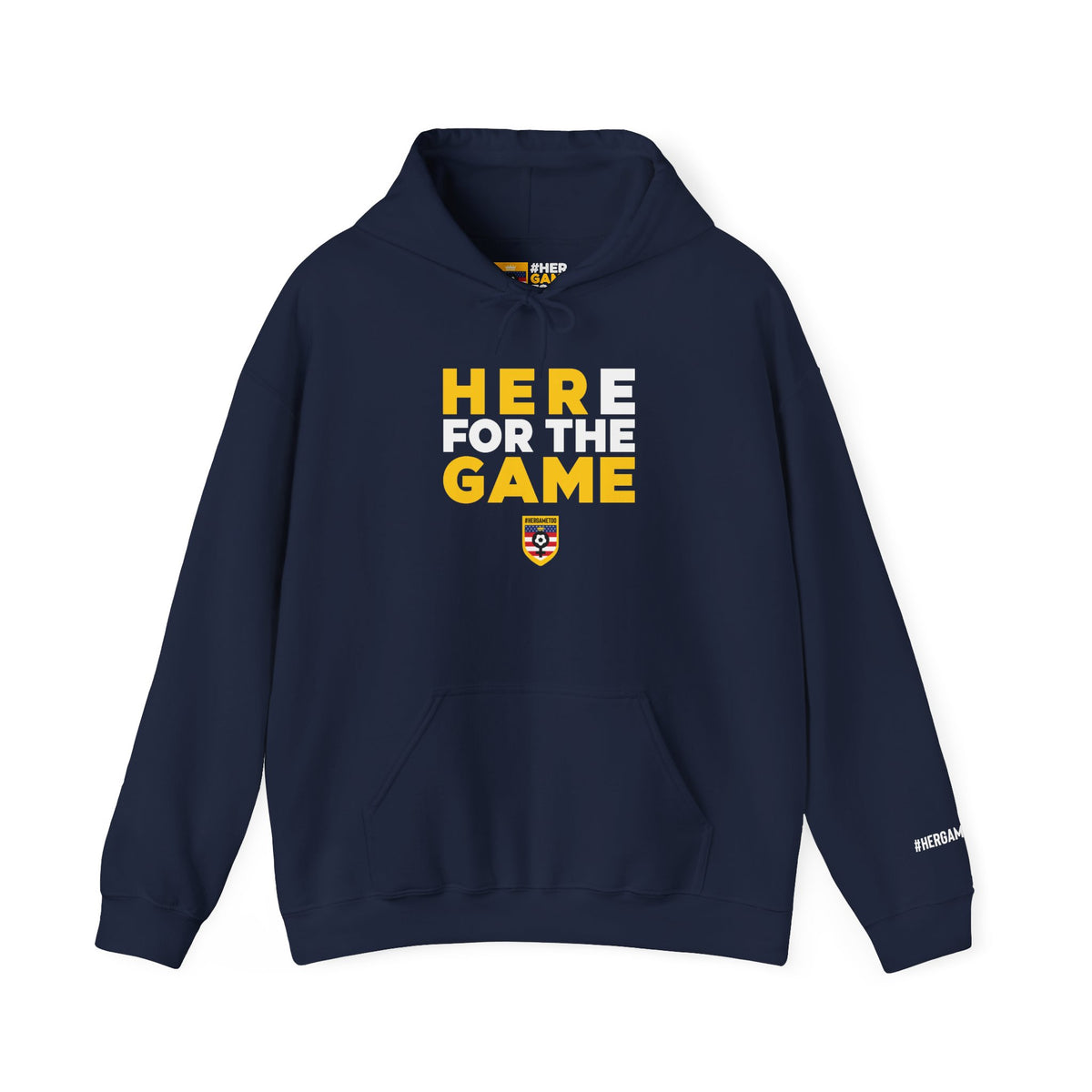 Here For The Game T-Shirt — Fan Game Day Hoodie