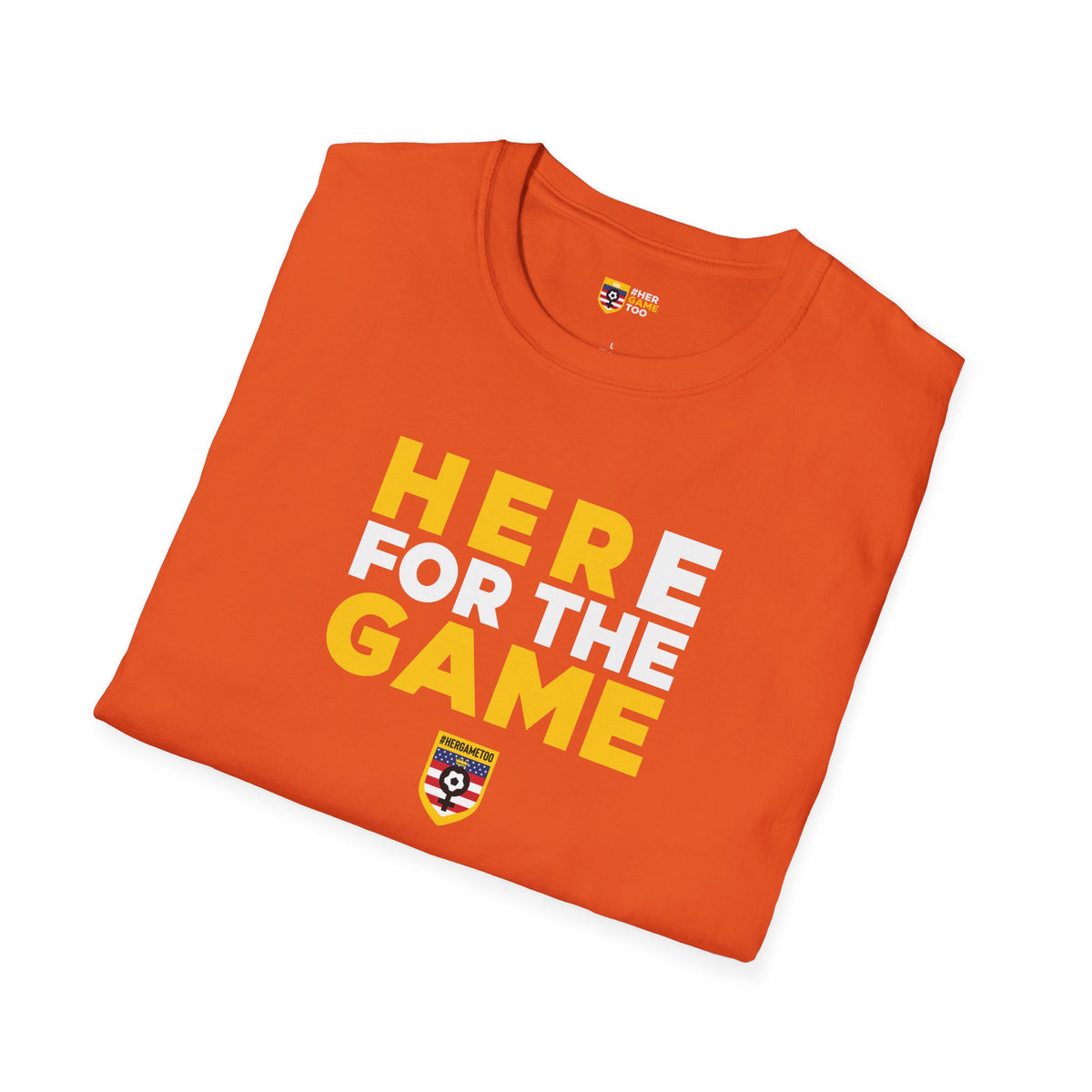 Here For The Game — Fan Game Day Unisex Tee