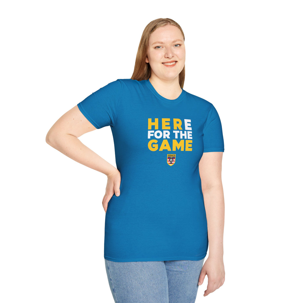 Here For The Game — Fan Game Day Unisex Tee