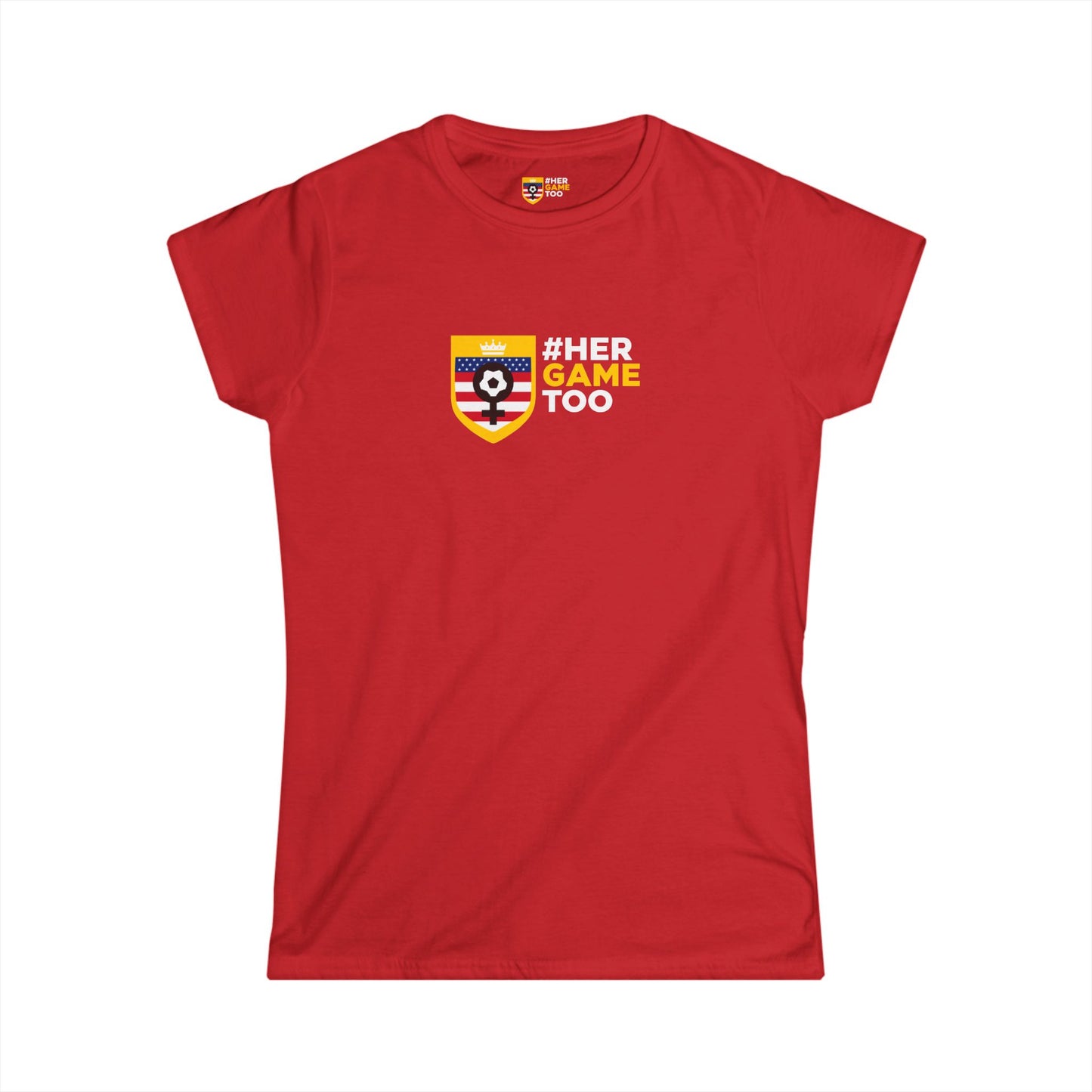 #HerGameTooUSA Empowerment Logo Women's Shirt