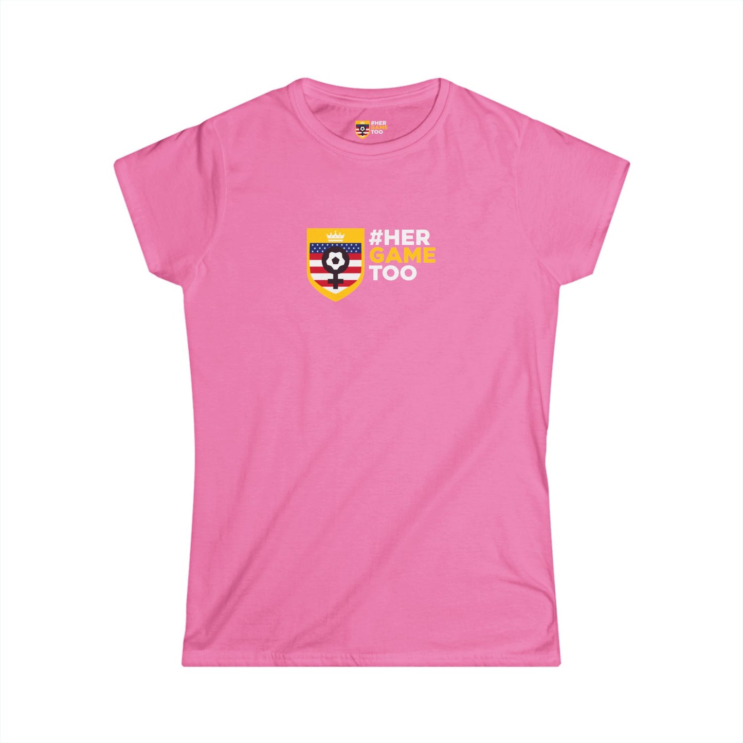 #HerGameTooUSA Empowerment Logo Women's Shirt