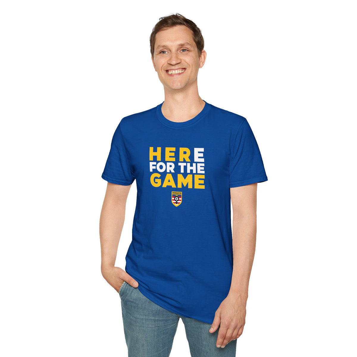 Here For The Game — Fan Game Day Unisex Tee