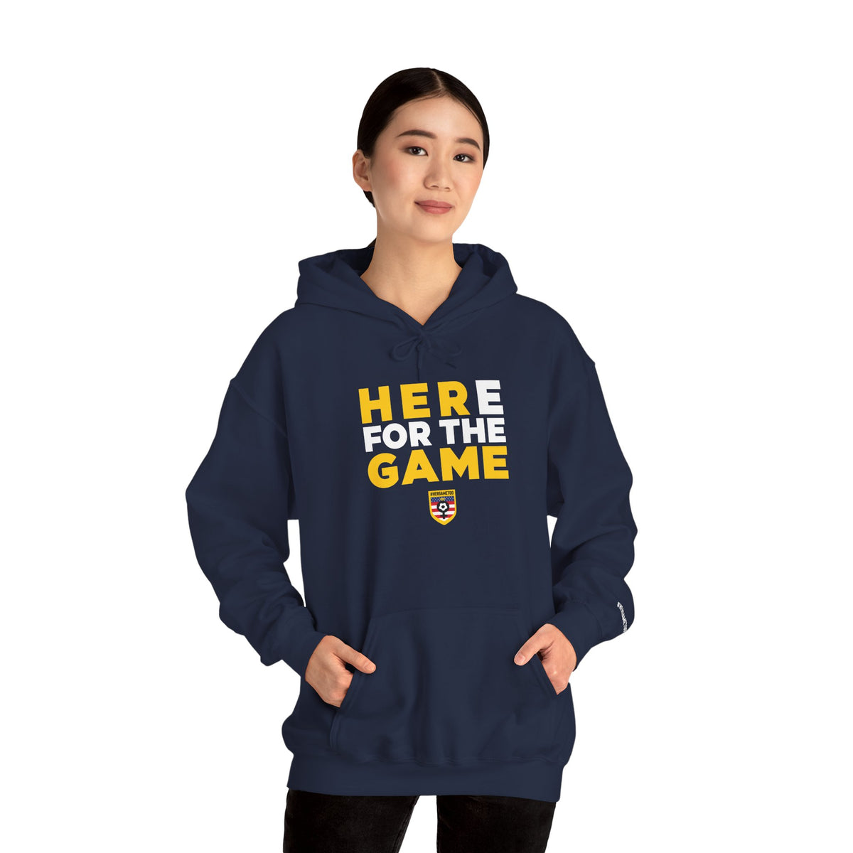 Here For The Game T-Shirt — Fan Game Day Hoodie