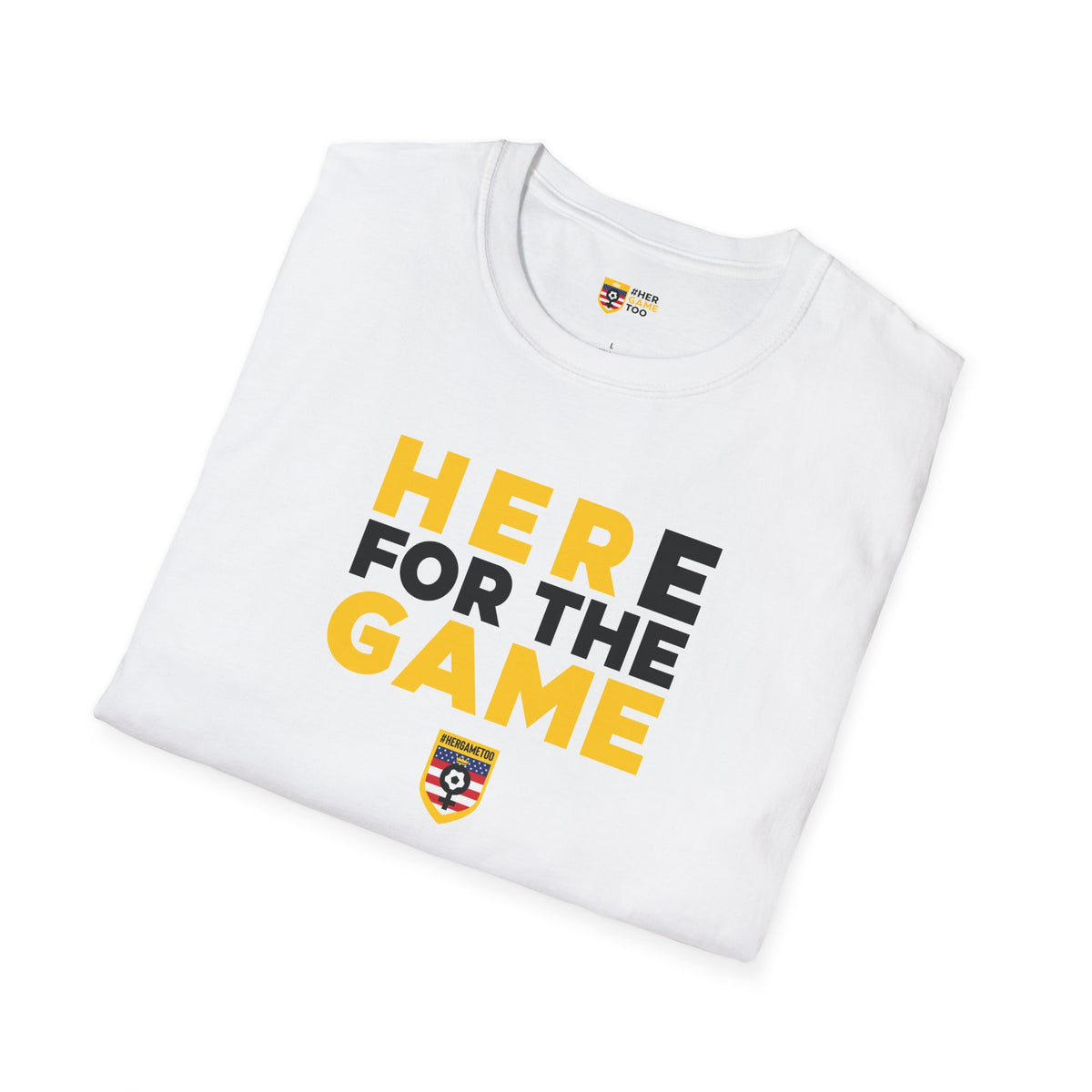Here For The Game — Fan Game Day Unisex Tee