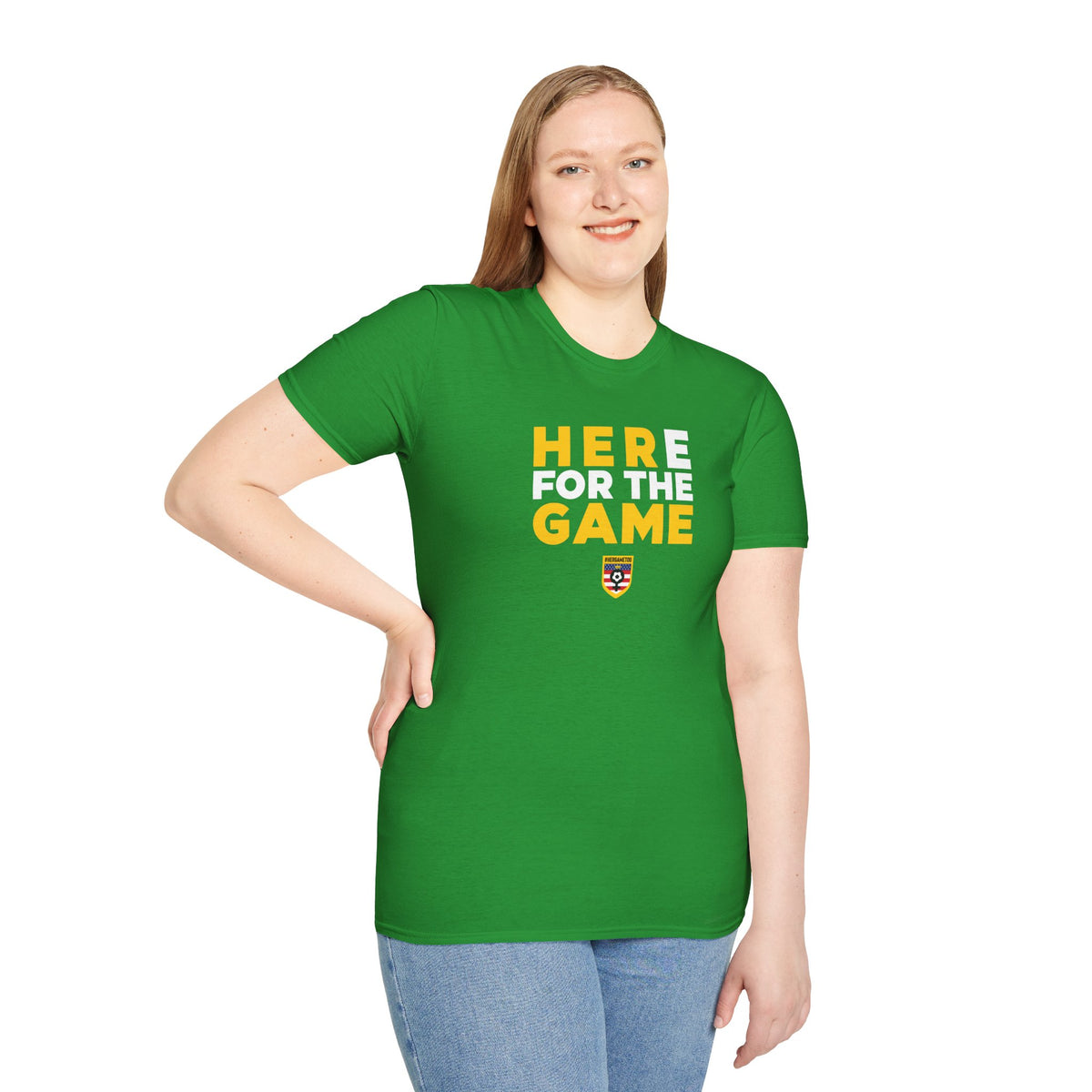 Here For The Game — Fan Game Day Unisex Tee