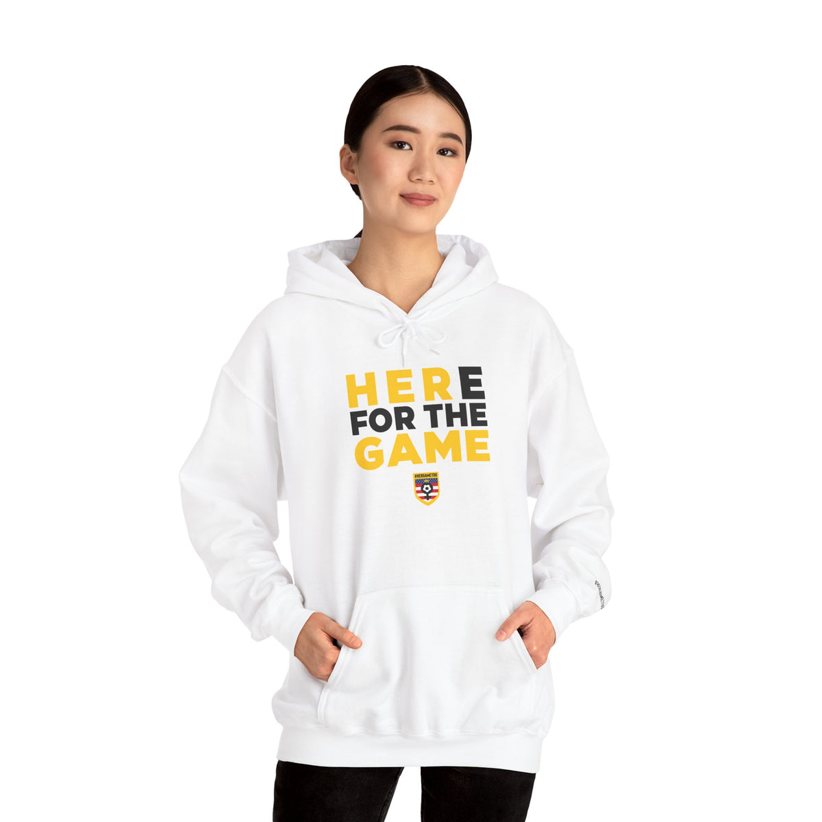 Here For The Game T-Shirt — Fan Game Day Hoodie