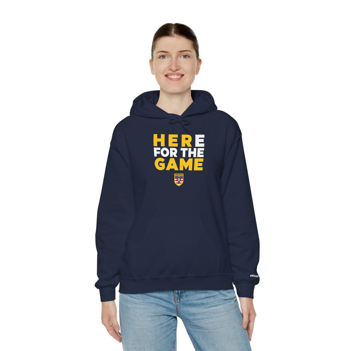 Here For The Game T-Shirt — Fan Game Day Hoodie