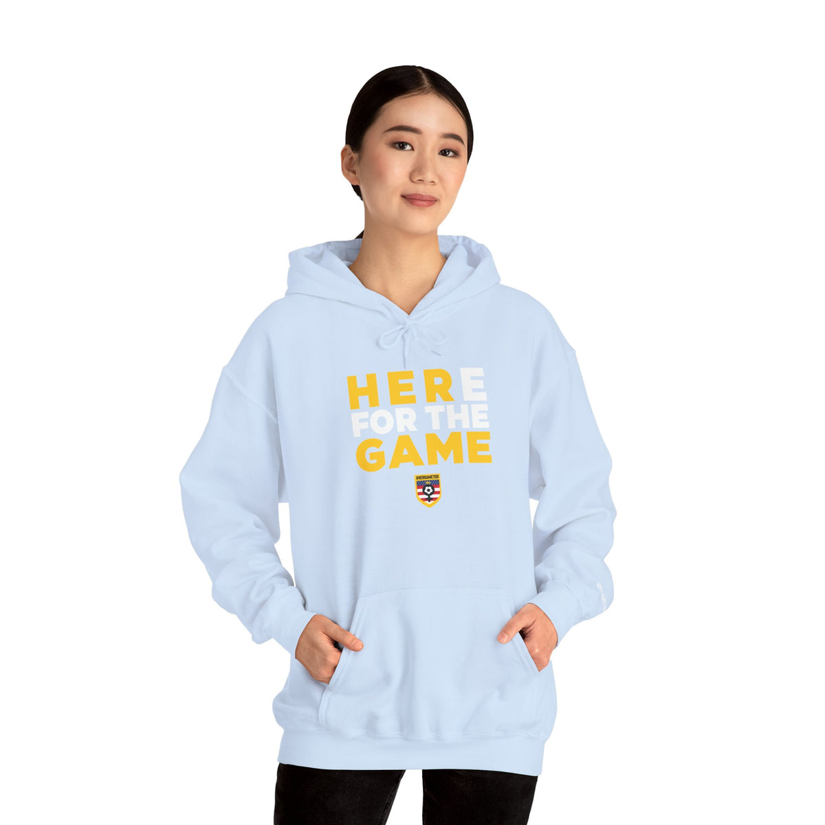 Here For The Game T-Shirt — Fan Game Day Hoodie
