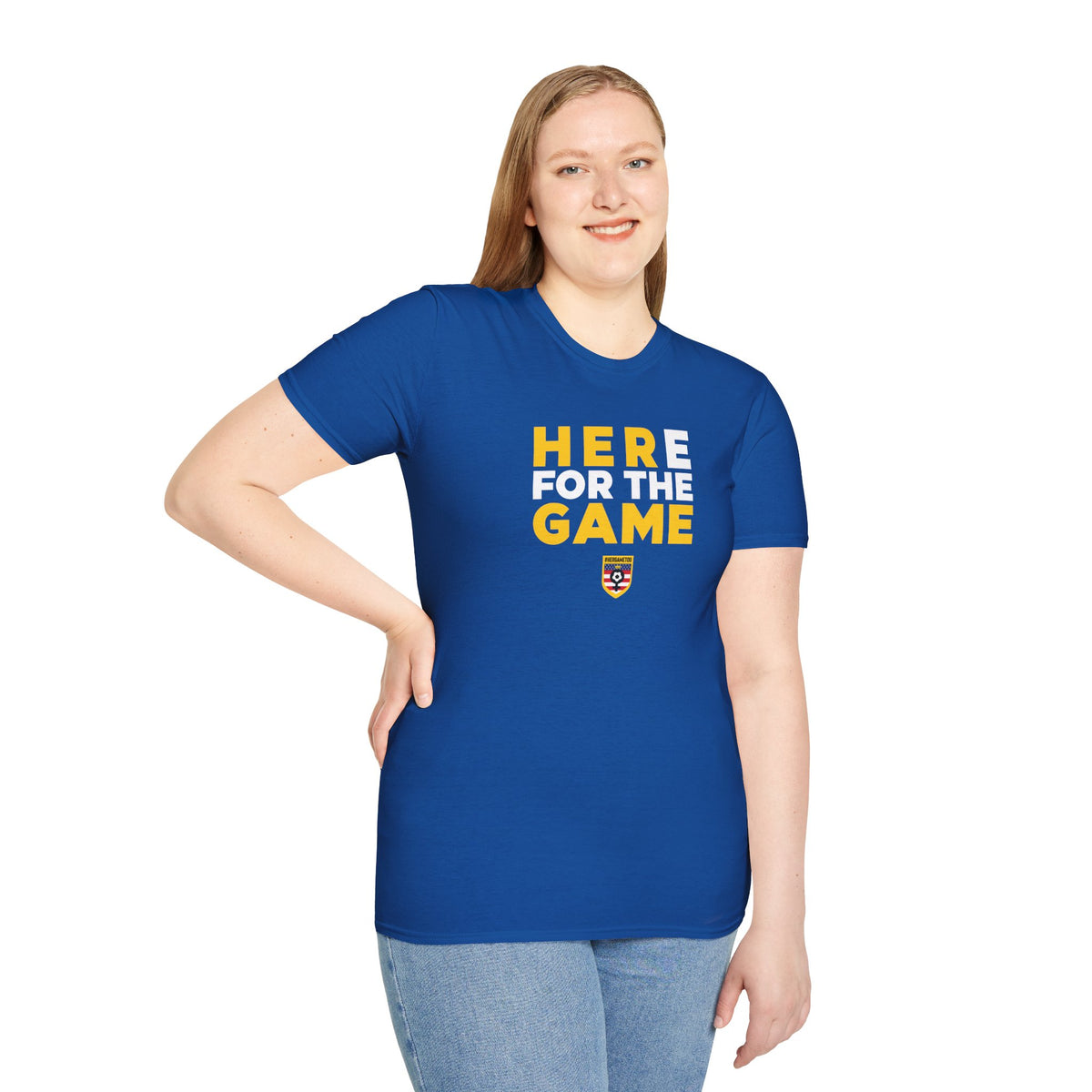 Here For The Game — Fan Game Day Unisex Tee