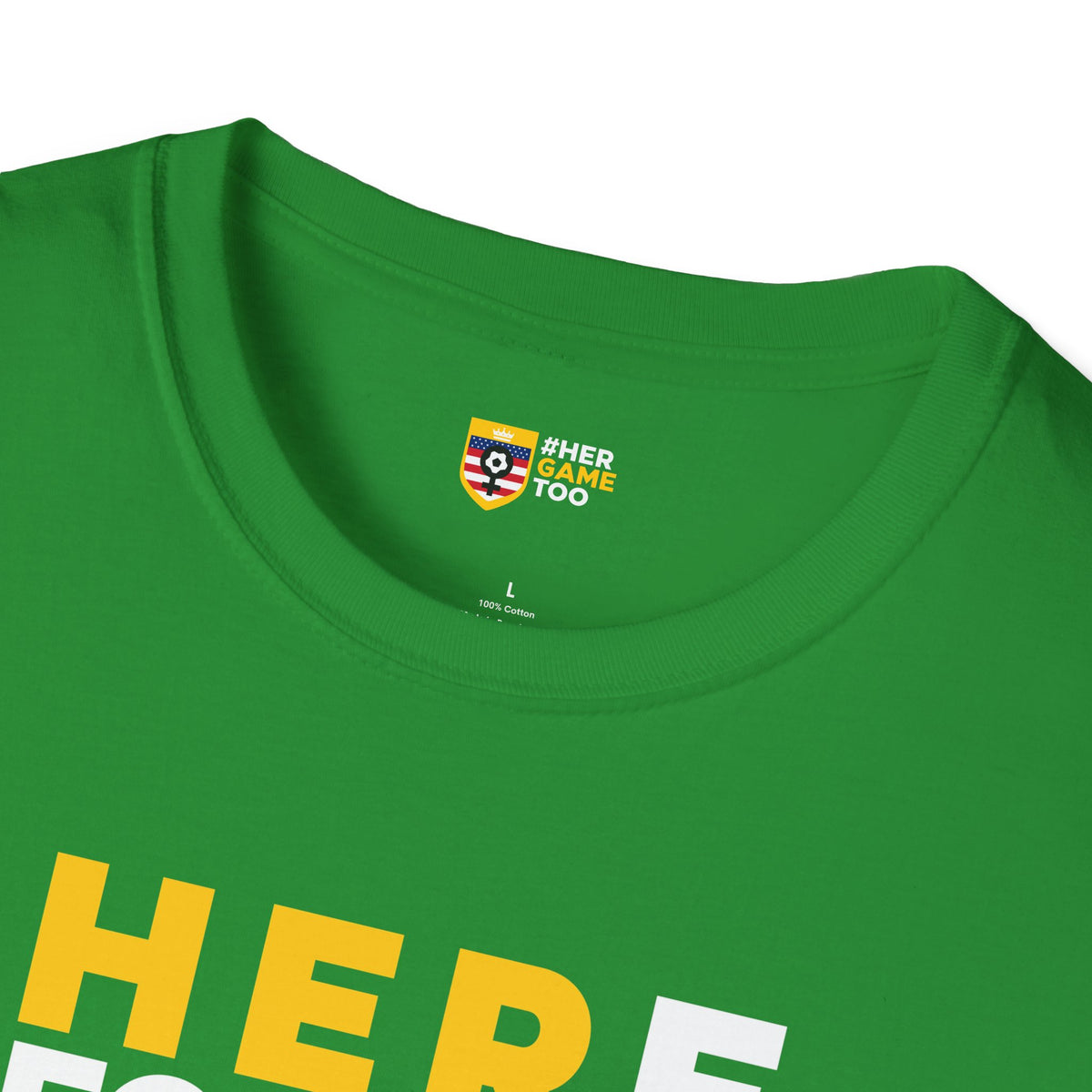 Here For The Game — Fan Game Day Unisex Tee